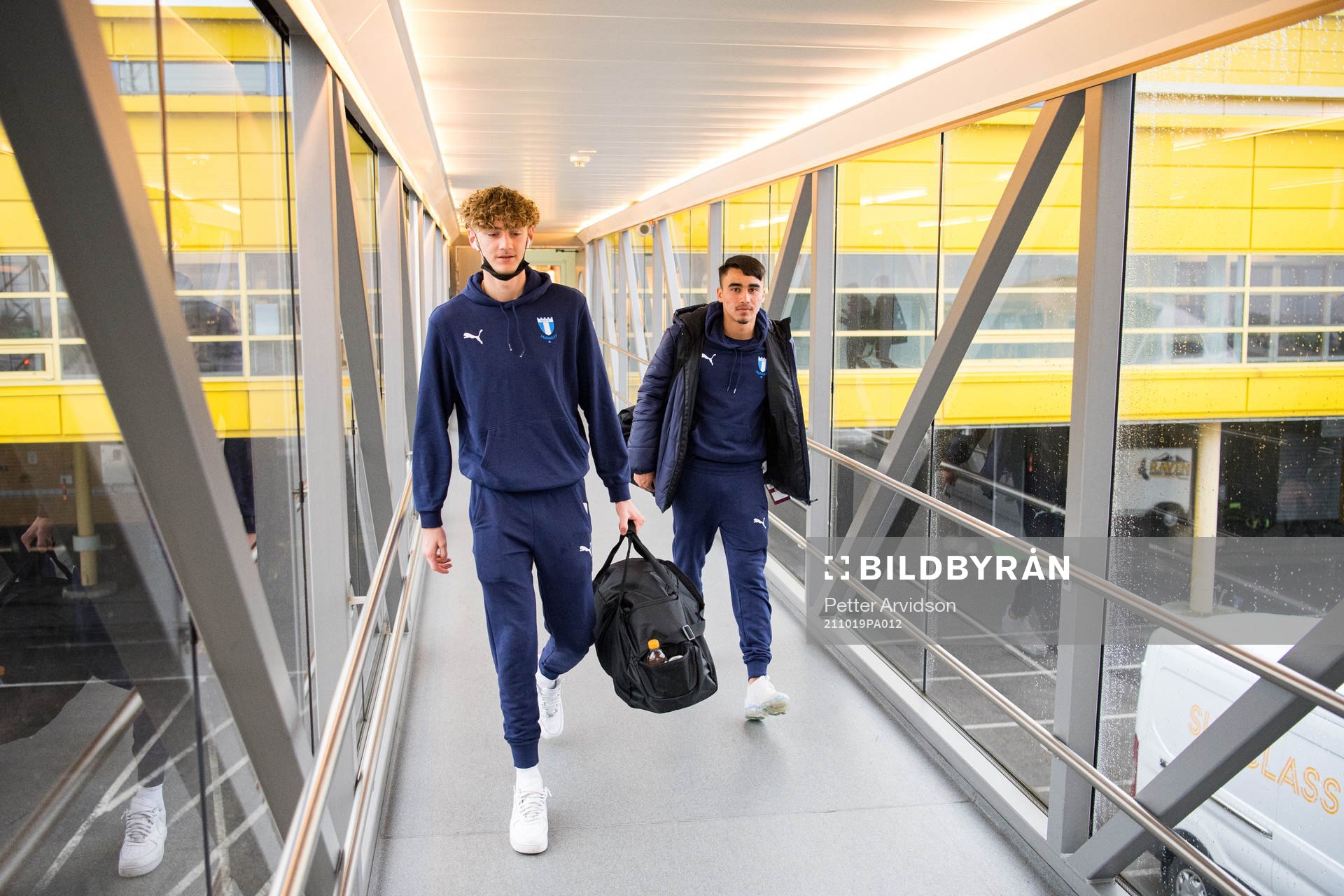 Players of Malmö FF youth team