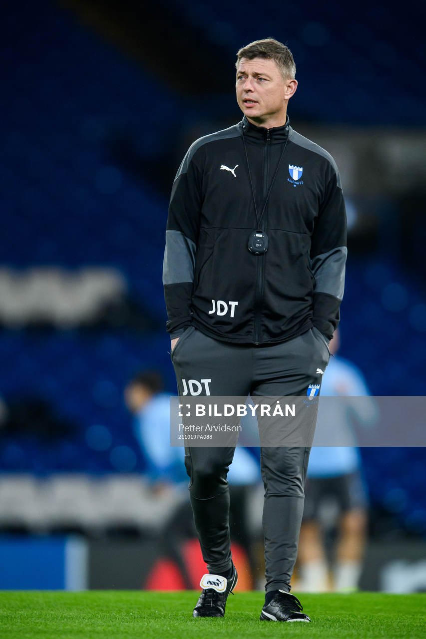 Jon Dahl Tomasson, head coach of Malmö FF