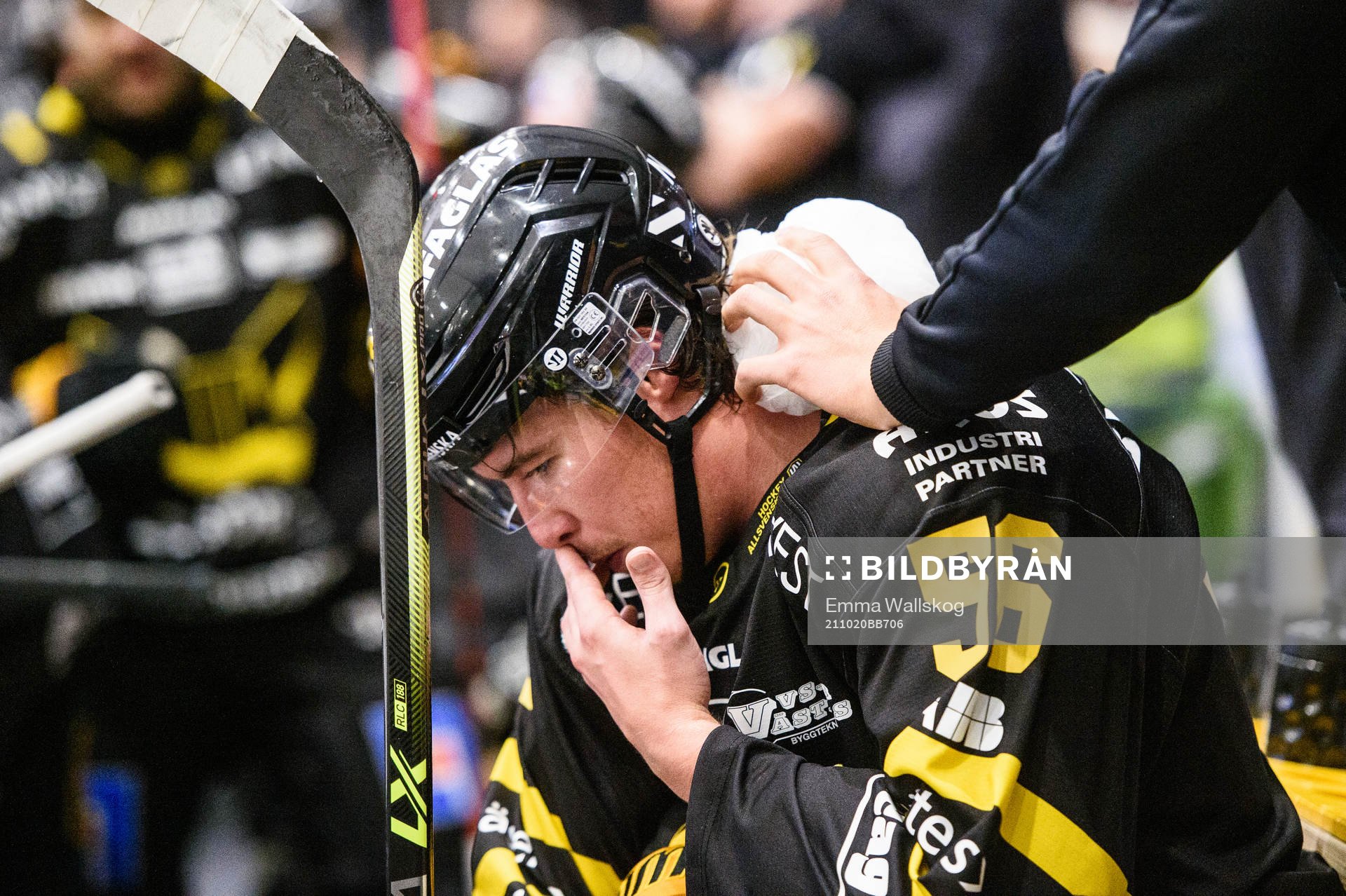 Västerås Alexander Lunsjö har ont