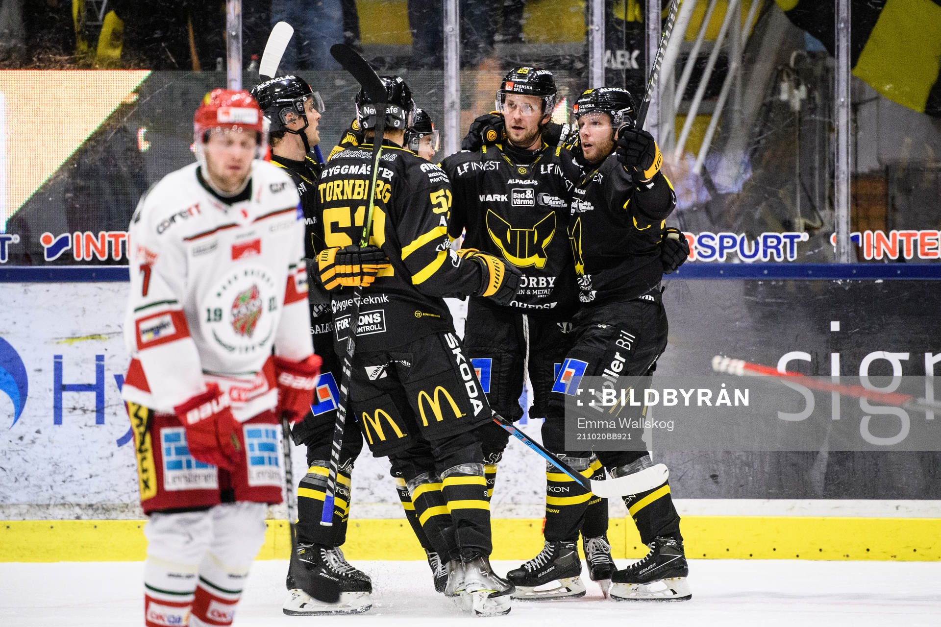 Västerås Lukas Zetterberg jublar