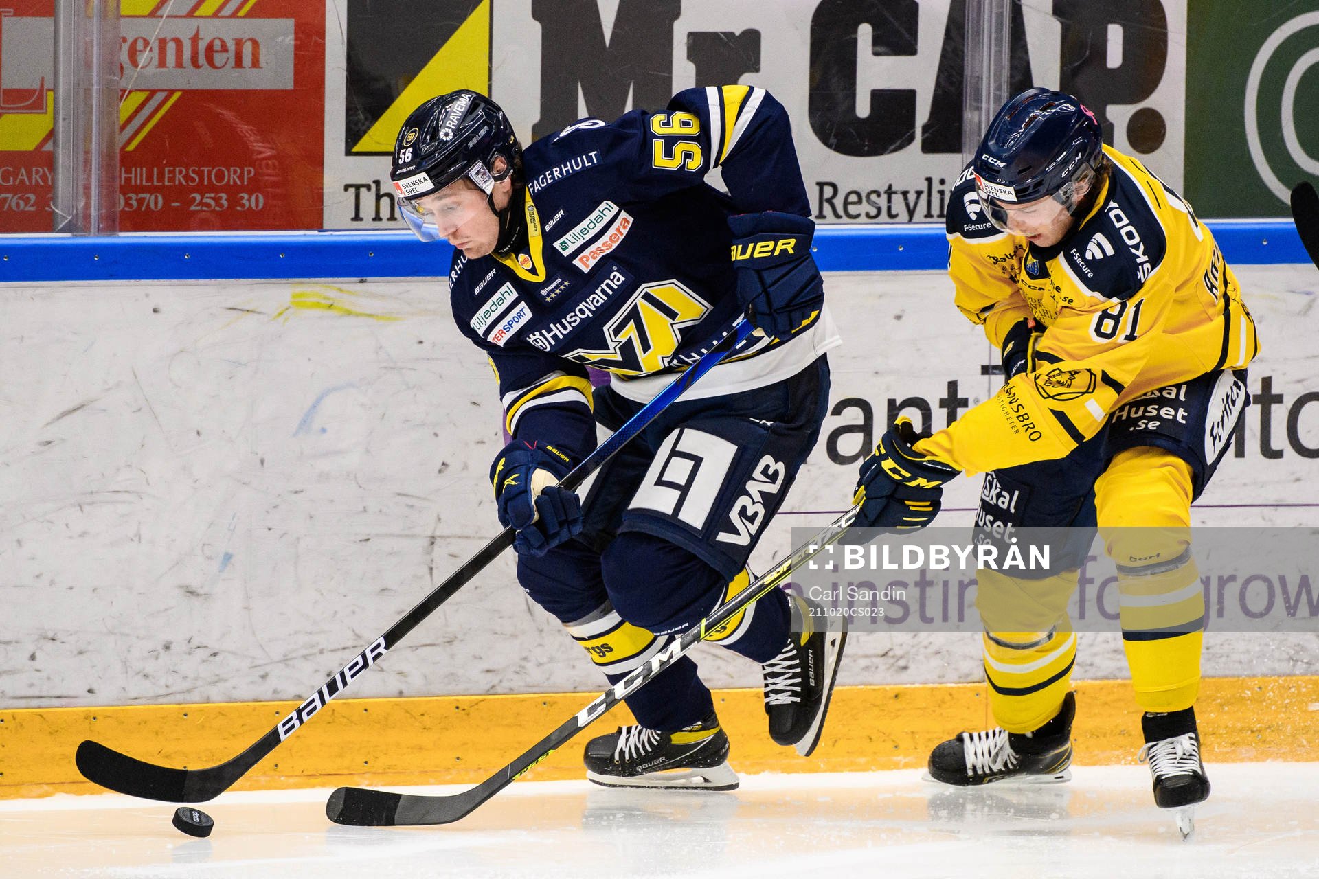s Fredrik Forsberg och Södertäljes Emil Aronsson