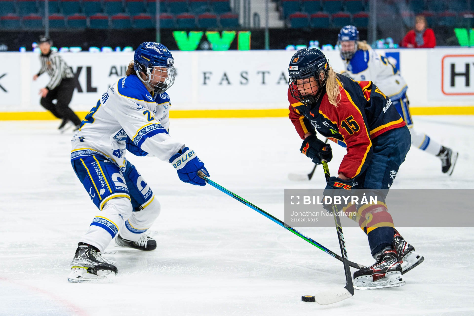 Leksands Ida Karlsson och Djurgårdens Lova Blom
