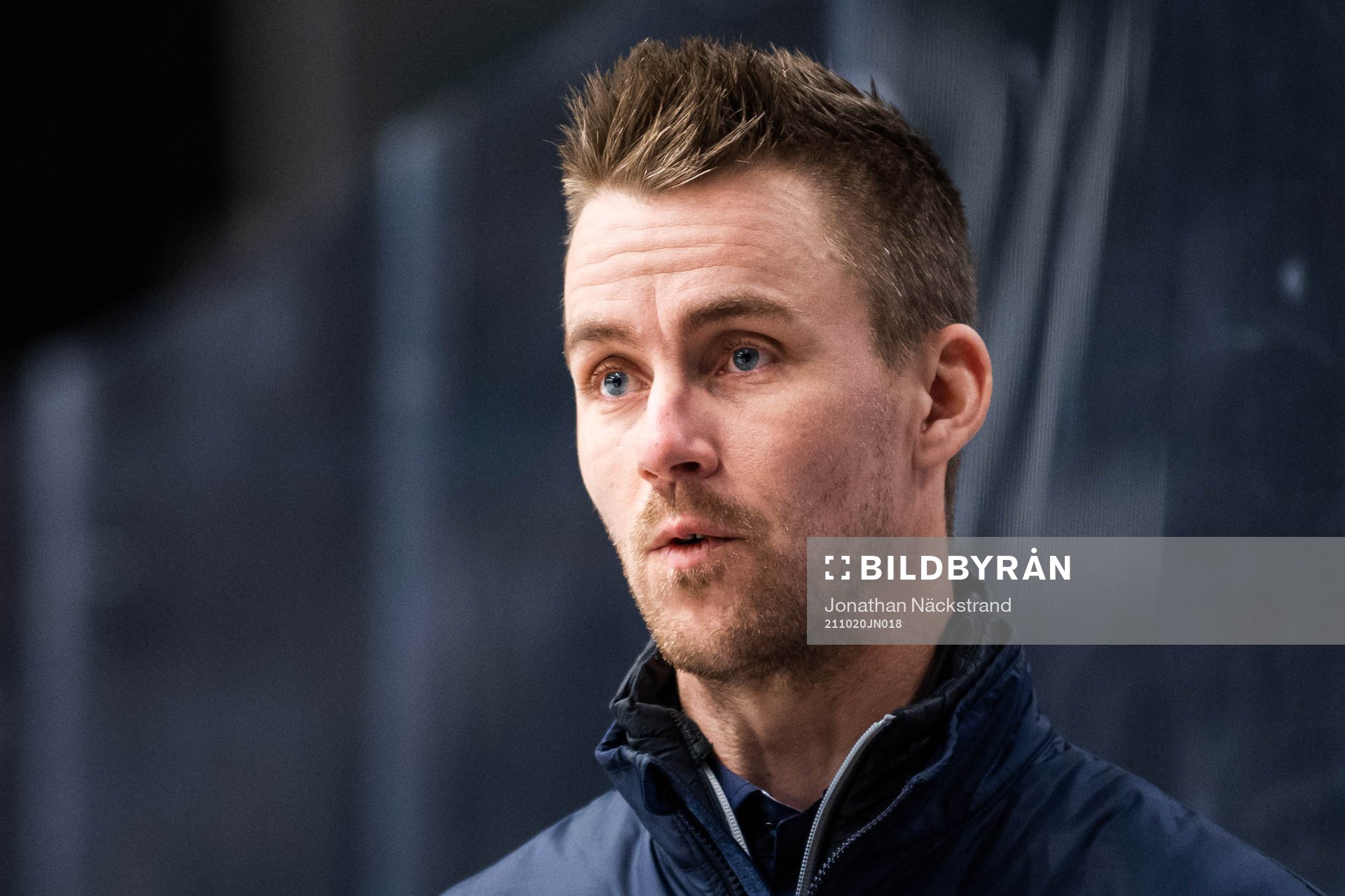 Leksands tränare Mathias Olsson