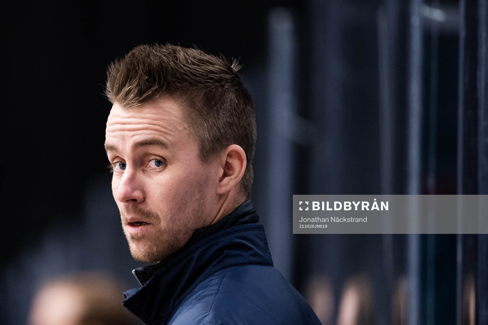 Leksands tränare Mathias Olsson