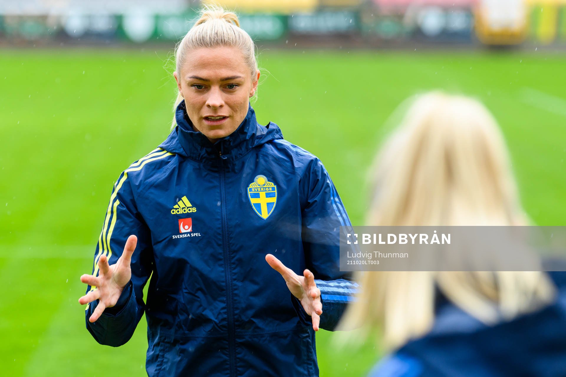 Fridolina Rolfö of the Swedish women's national football
