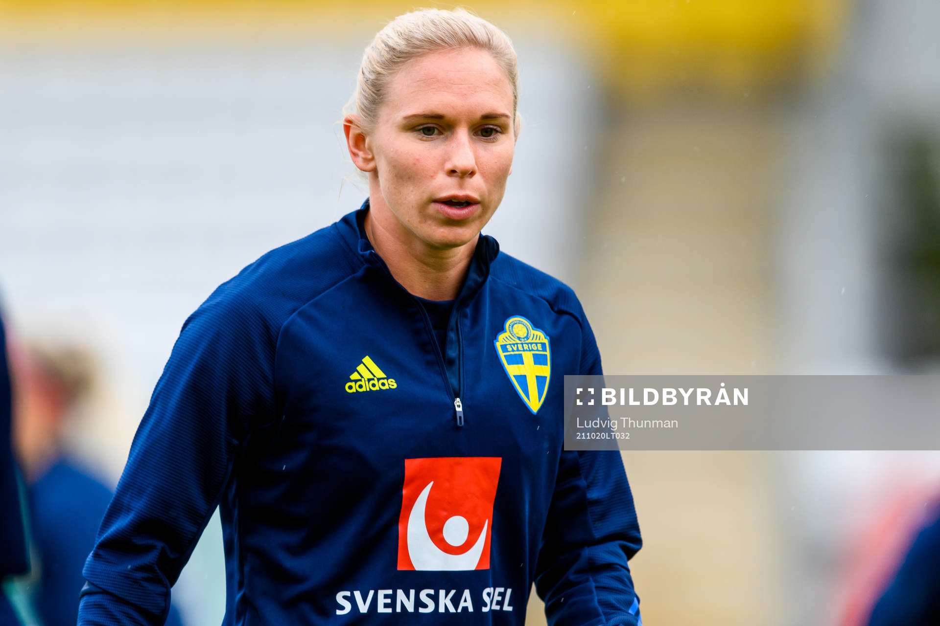Jonna Andersson of the Swedish women's national football