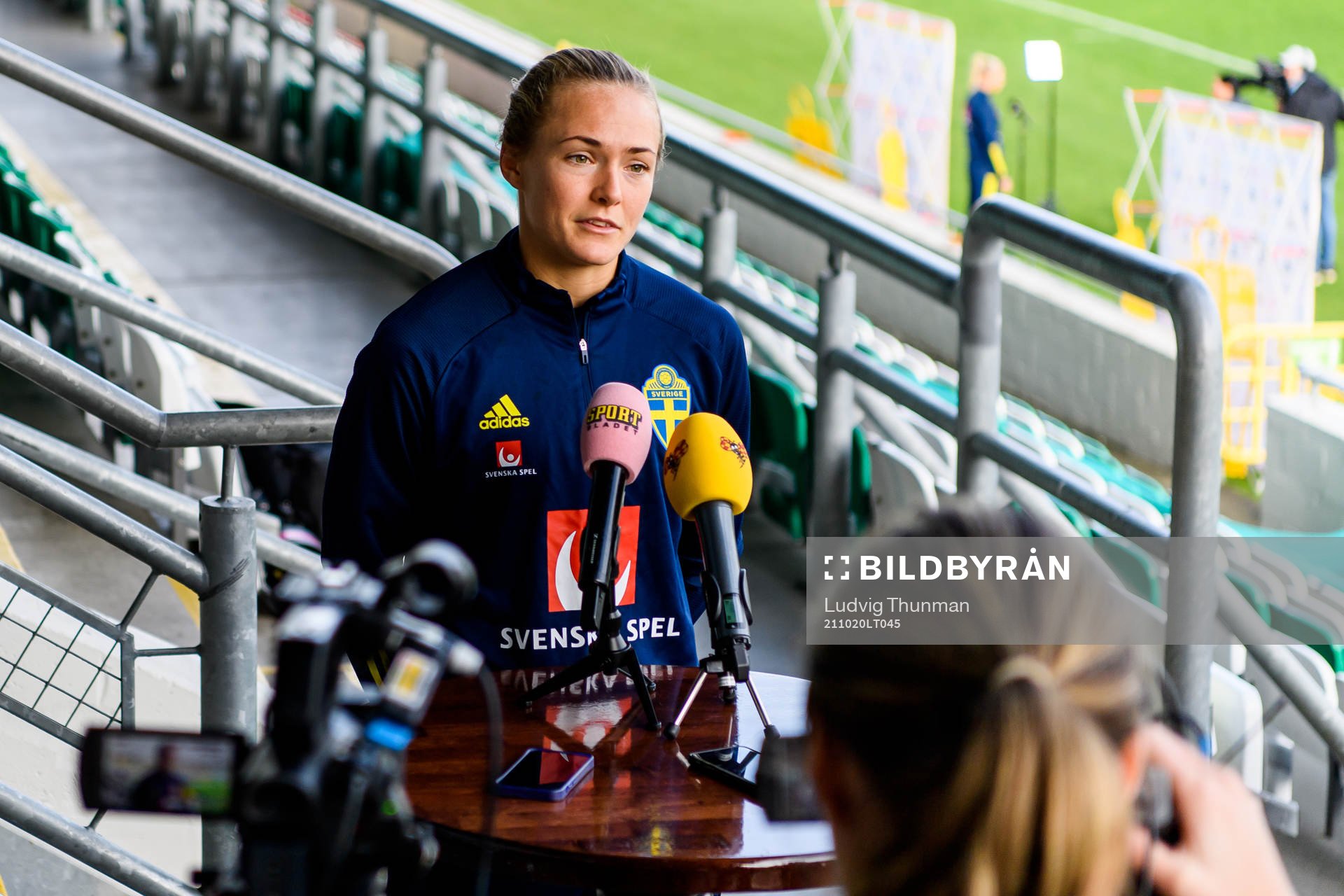 Magdalena Eriksson of the Swedish women's national football