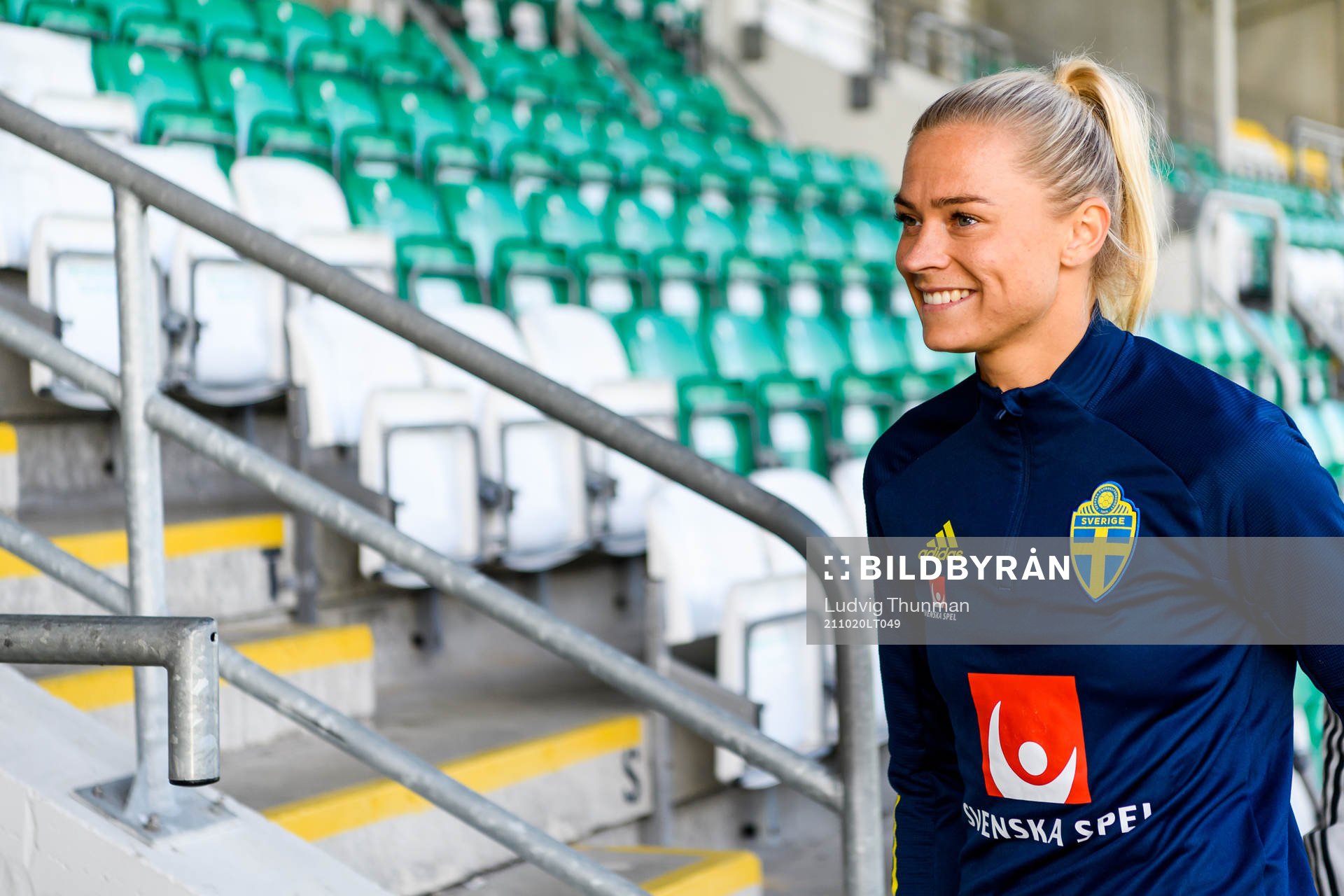 Fridolina Rolfö  of the Swedish women's national football