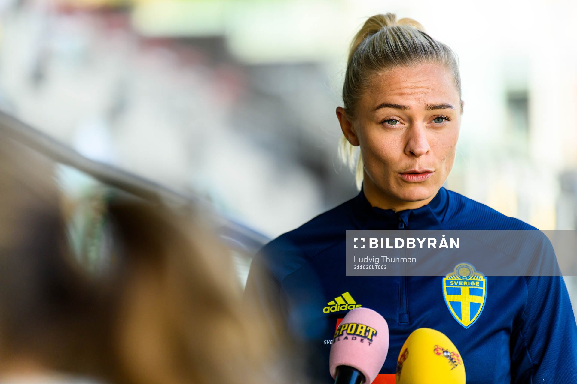 Fridolina Rolfö of the Swedish women's national football
