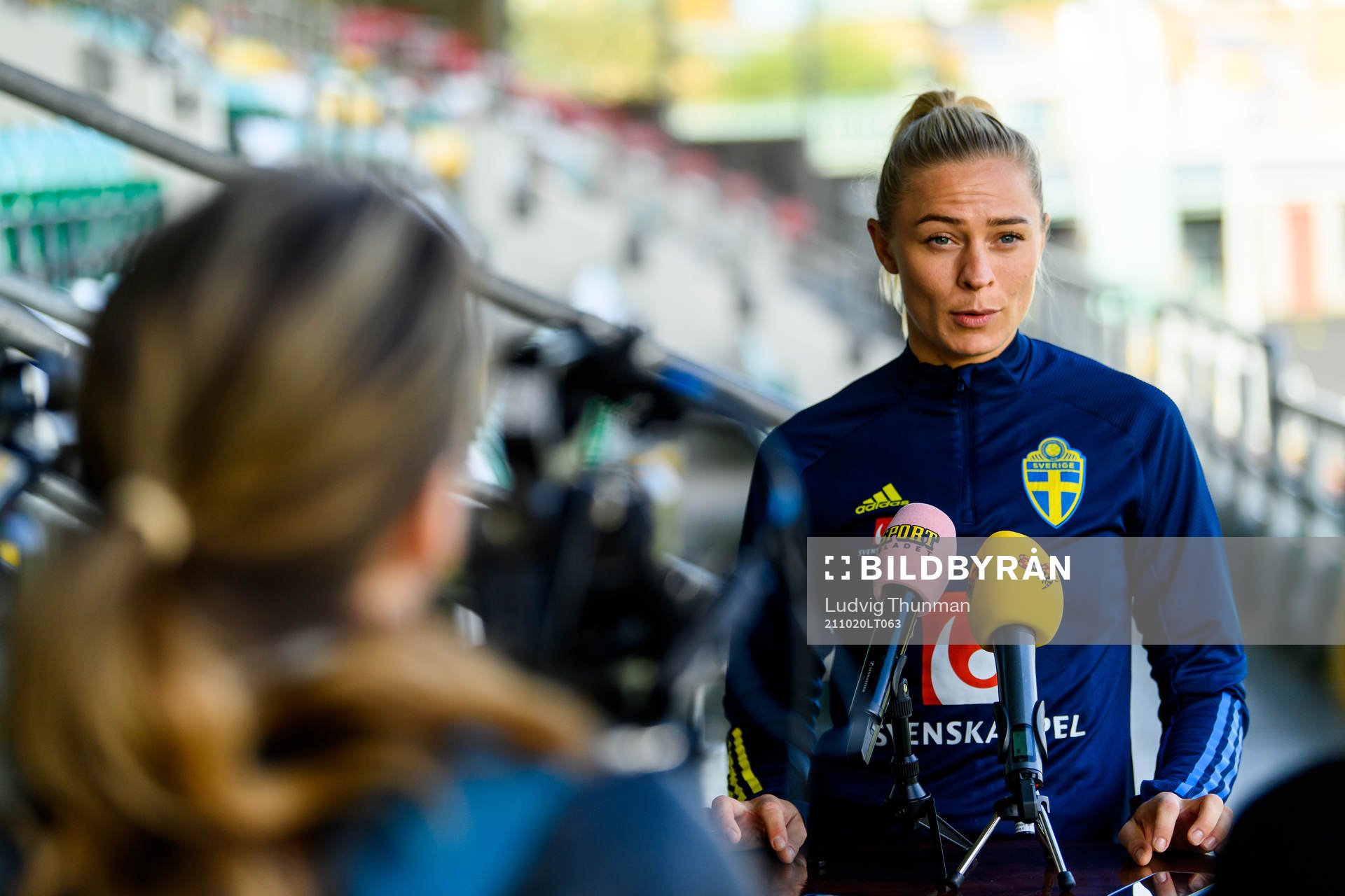 Fridolina Rolfö of the Swedish women's national football