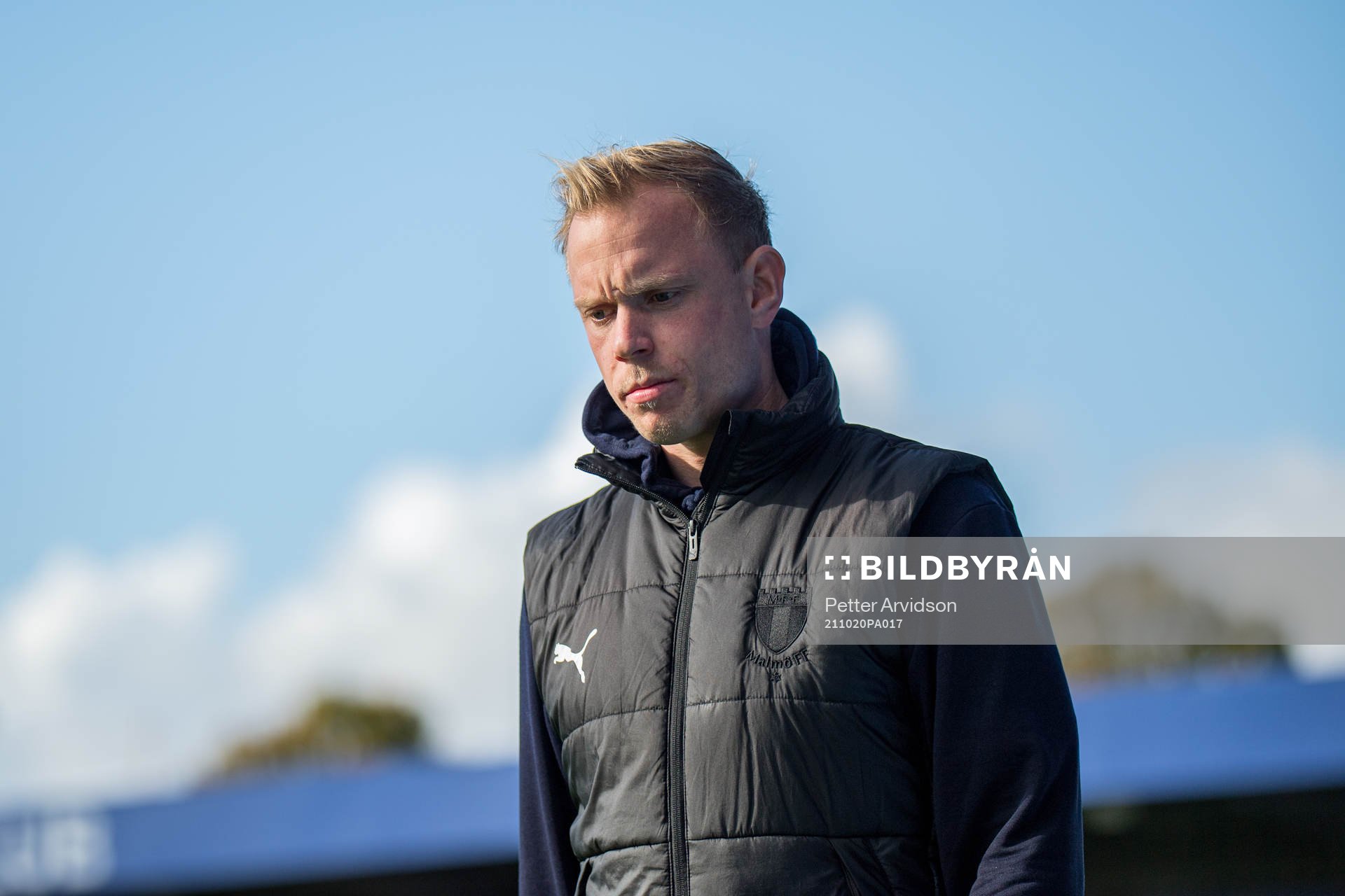 Max Westerberg, head coach of Malmö FF