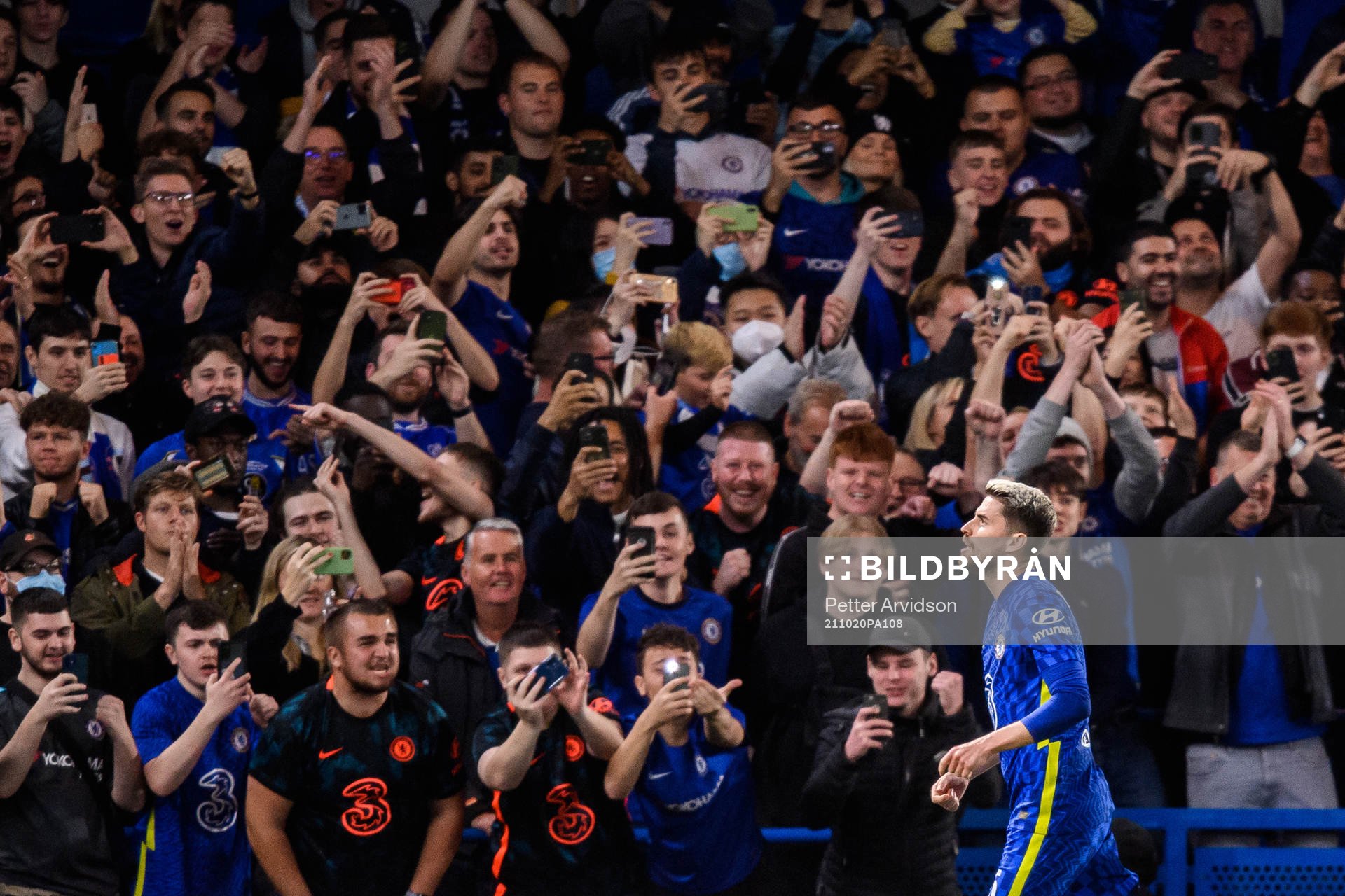Jorginho of Chelsea celebrates