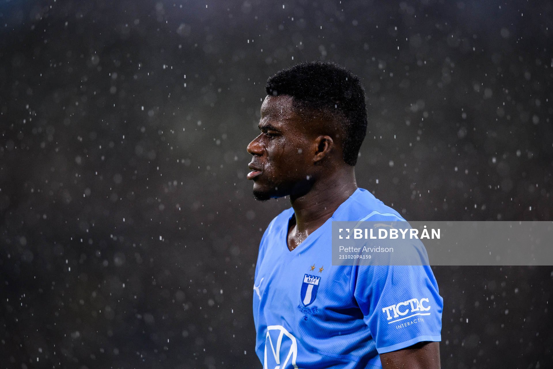 Malik Abubakari of Malmö FF