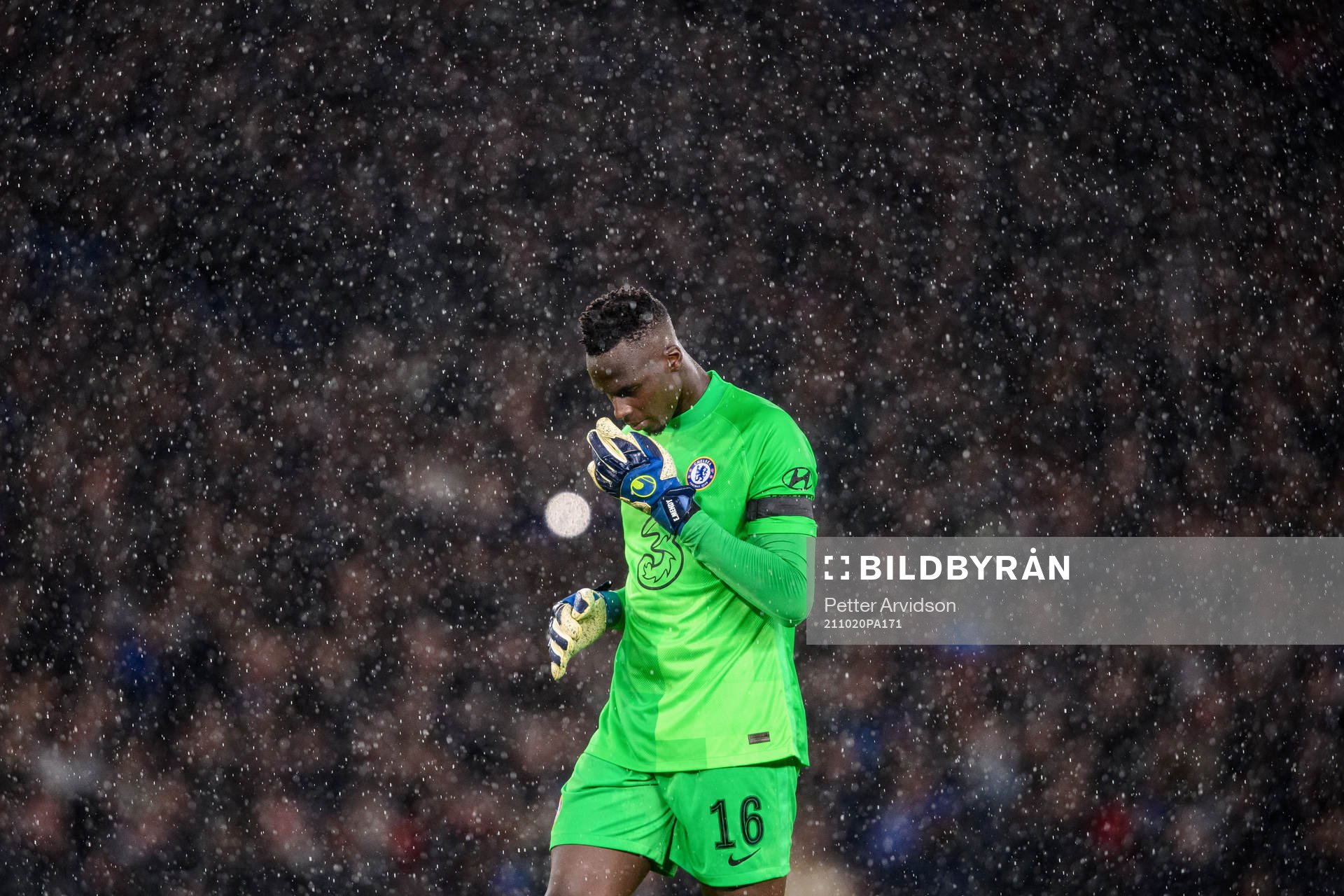 goalkeeper Edouard Mendy of Chelsea