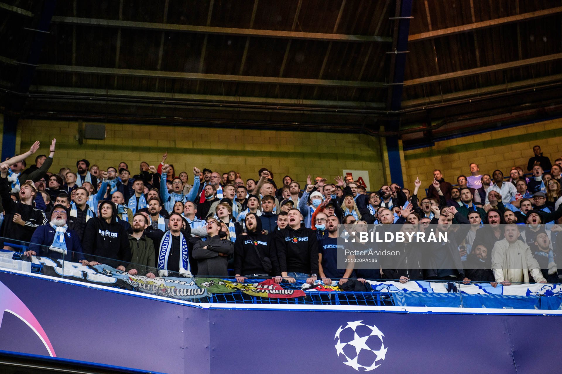 Supporters of Malmö FF