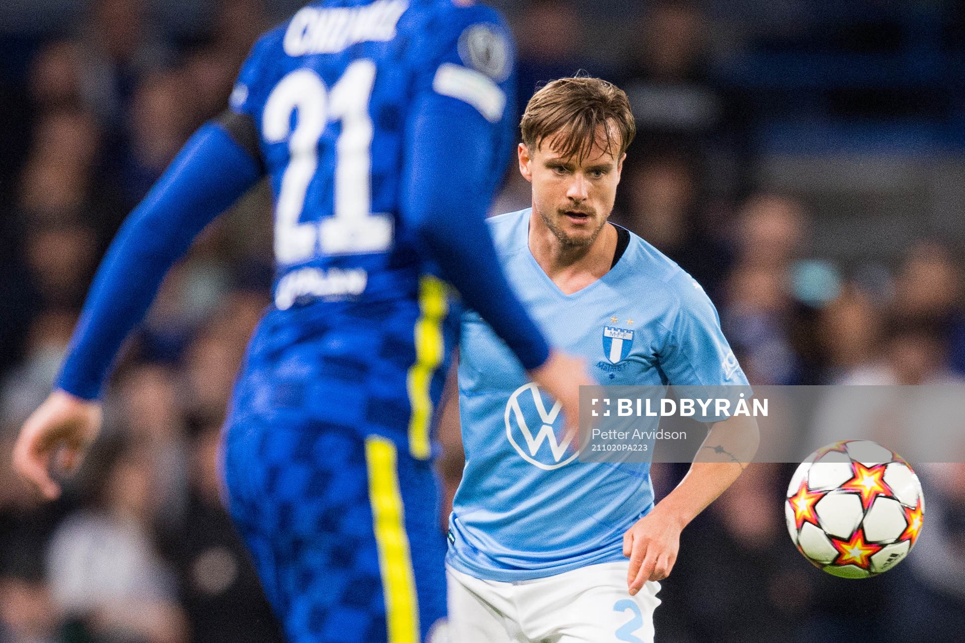 Eric Larsson of Malmö FF