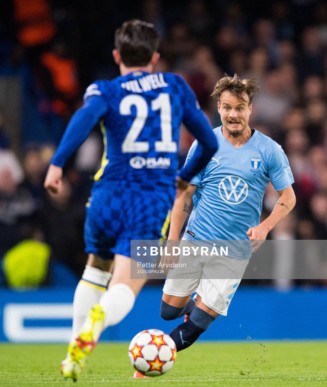 Eric Larsson of Malmö FF