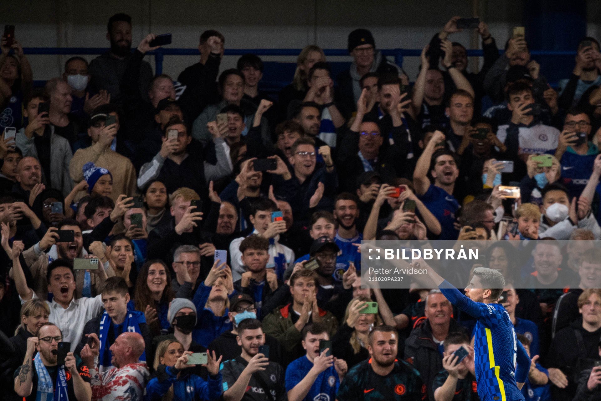 Jorginho of Chelsea celebrates