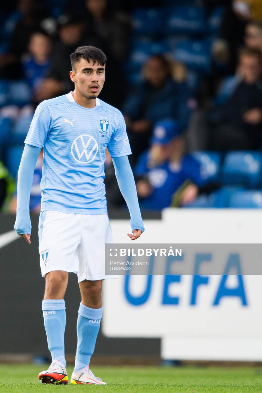 Alexander Hughes of Malmö FF