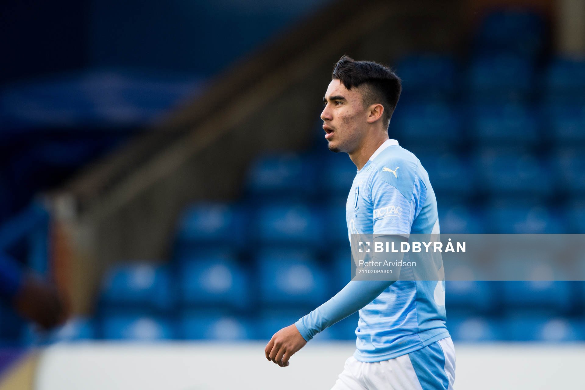 Alexander Hughes of Malmö FF