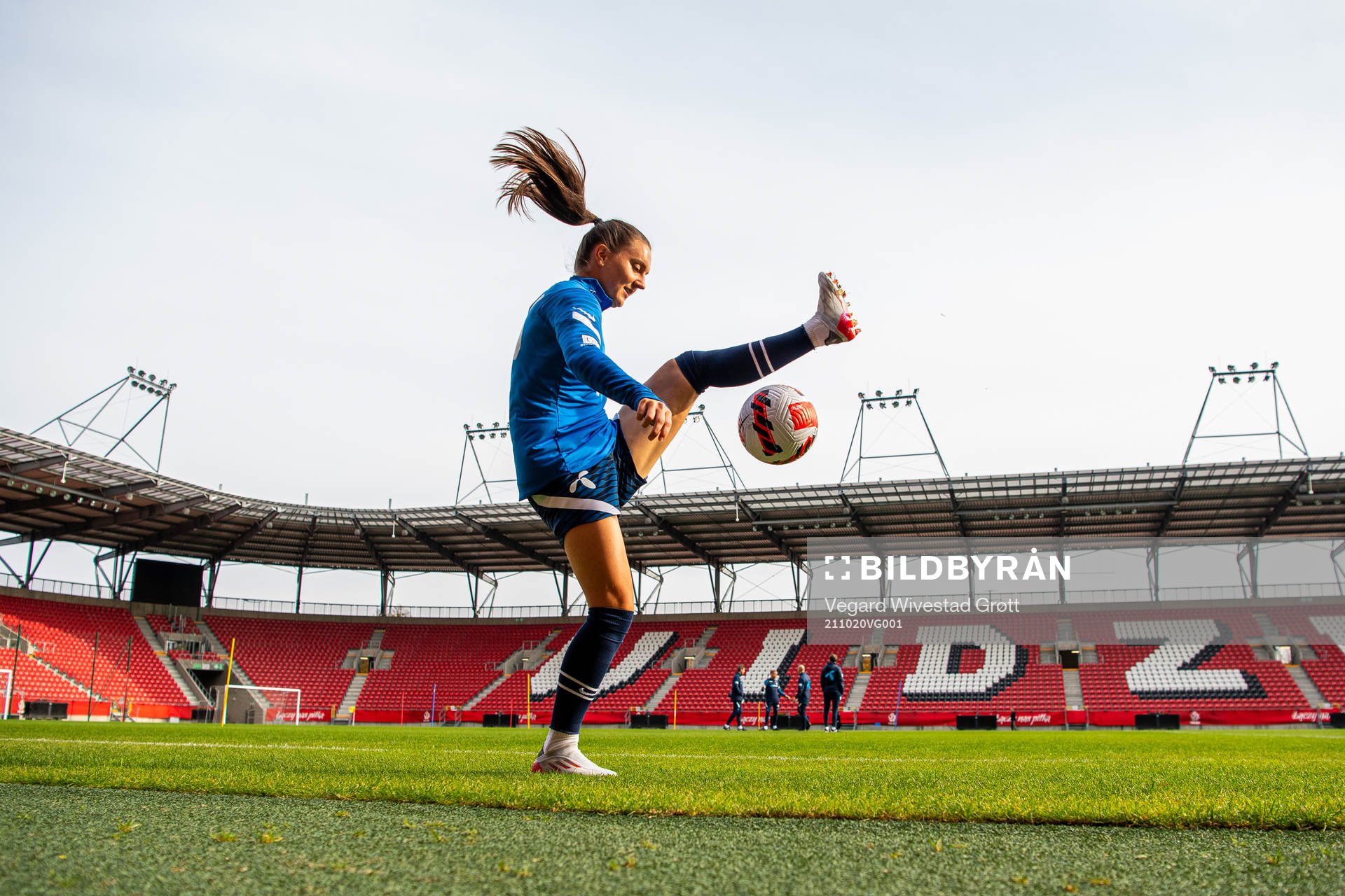 Vilde Bøe Risa of the Norwegian women's national football