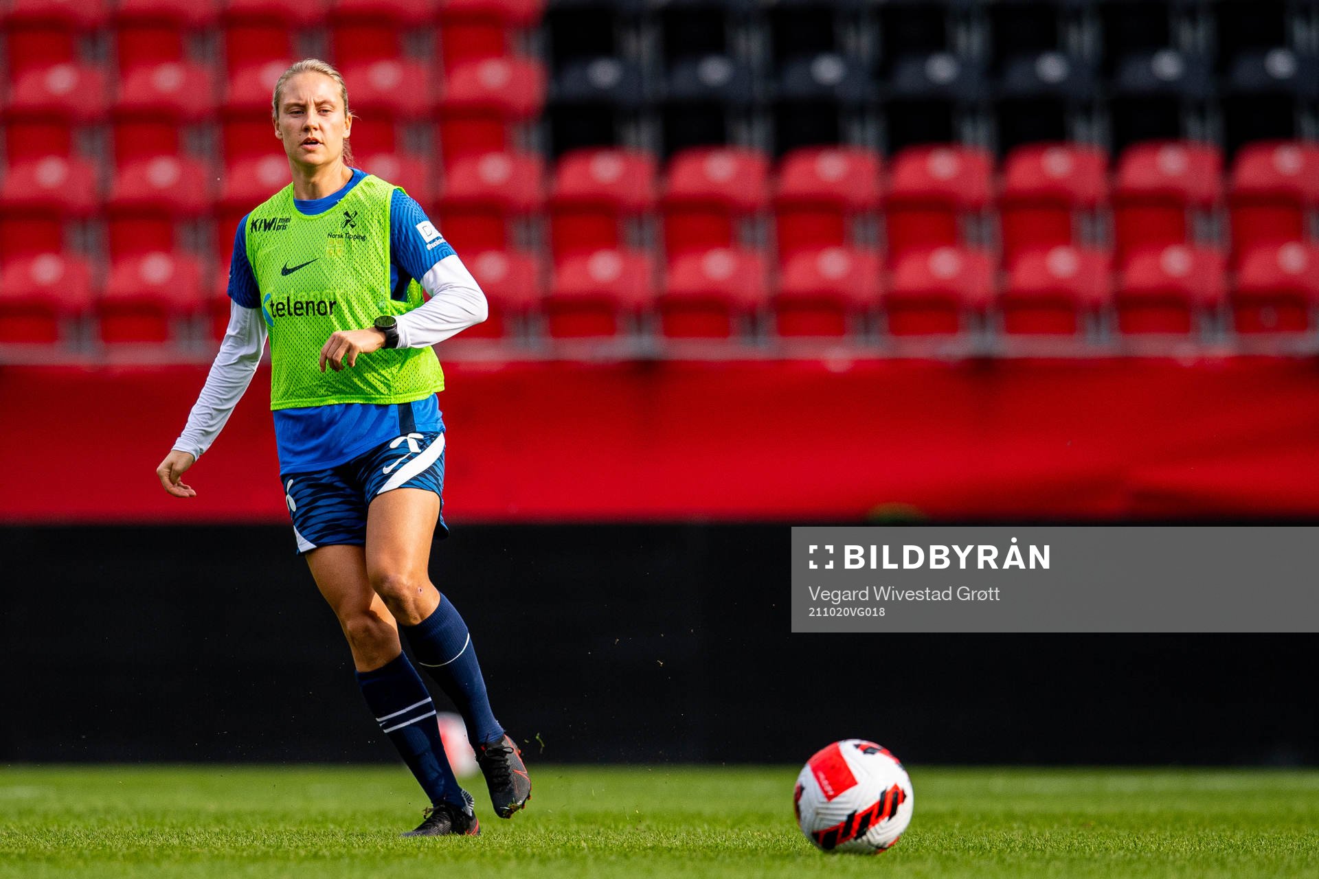 Lisa Fjeldstad Naalsund of the Norwegian women's national