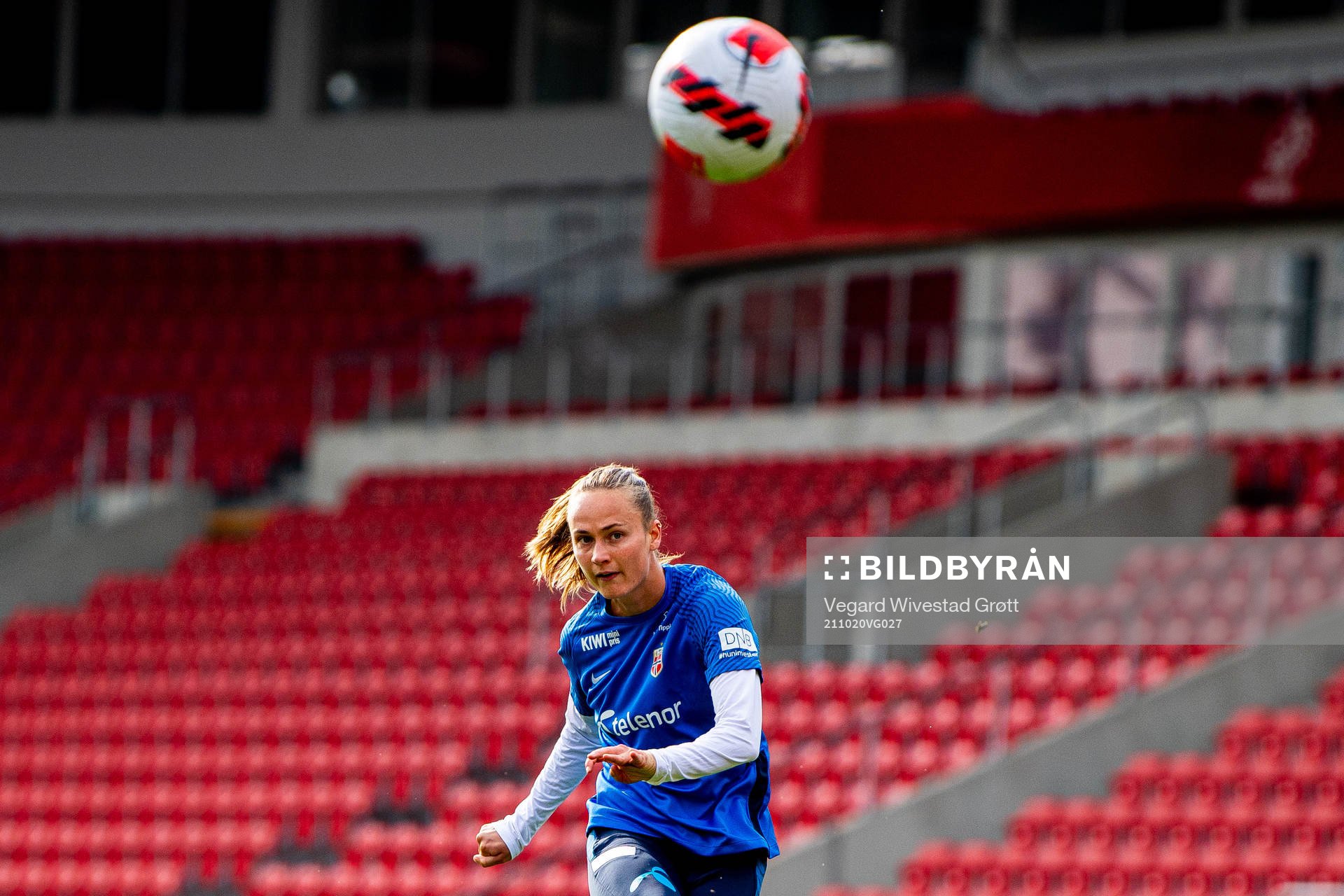 Caroline Graham Hansen of the Norwegian women's national