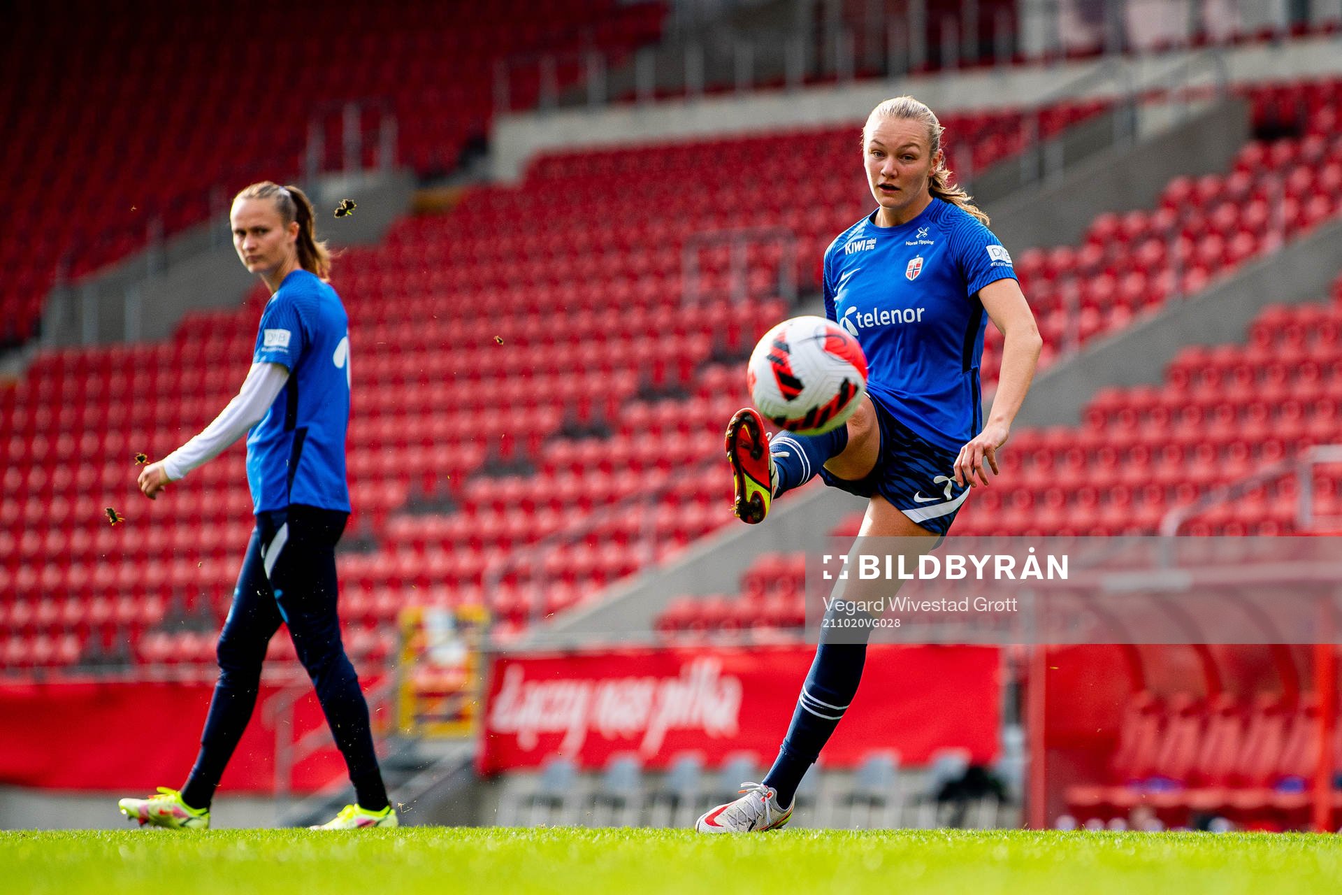 Frida Maanum of the Norwegian women's national football team