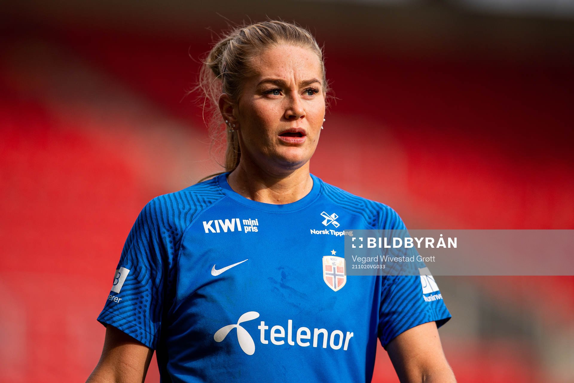 Lisa-Marie Karlseng Utland of the Norwegian women's