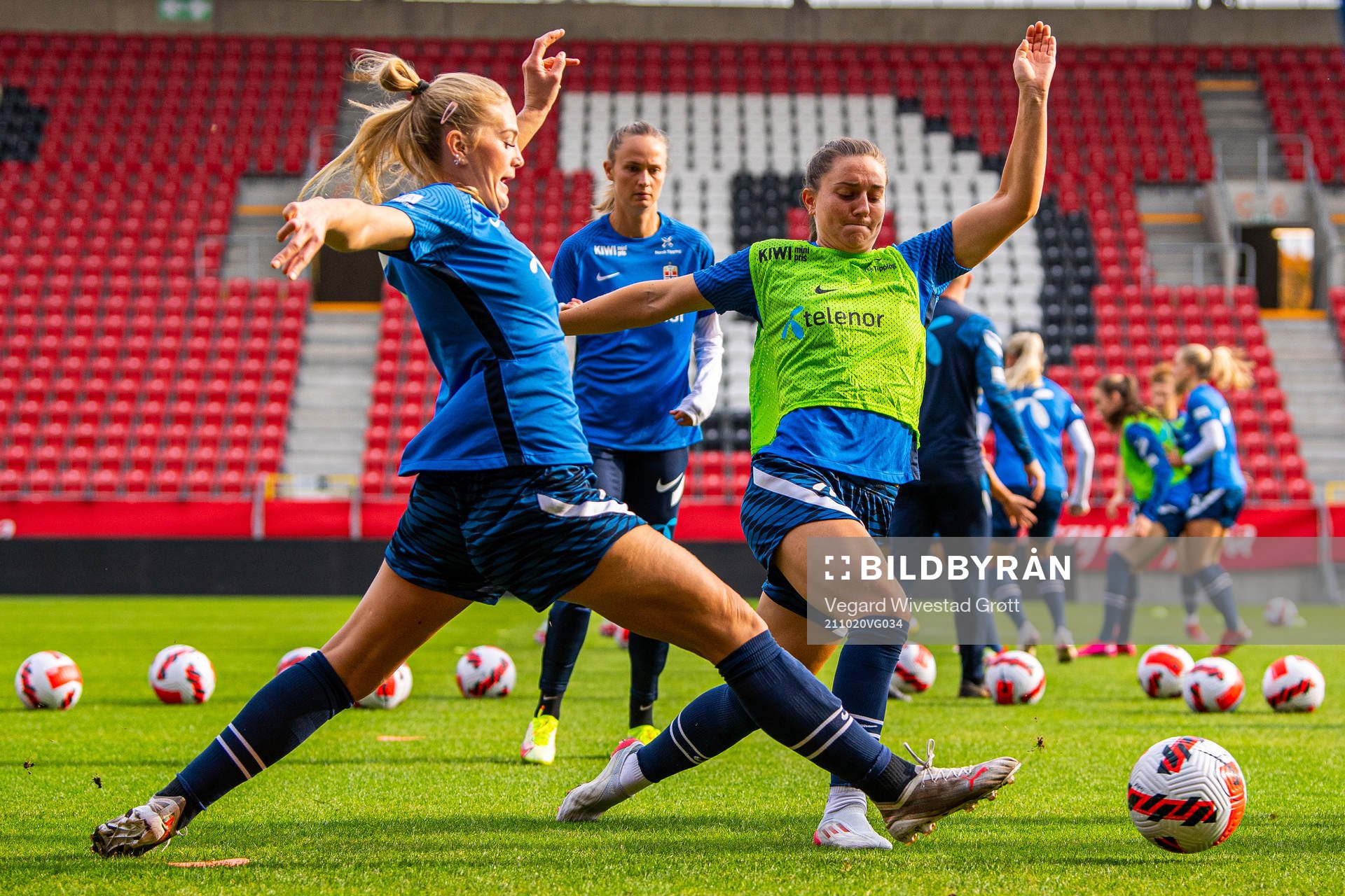 Lisa-Marie Karlseng Utland and Vilde Bøe Risa of the