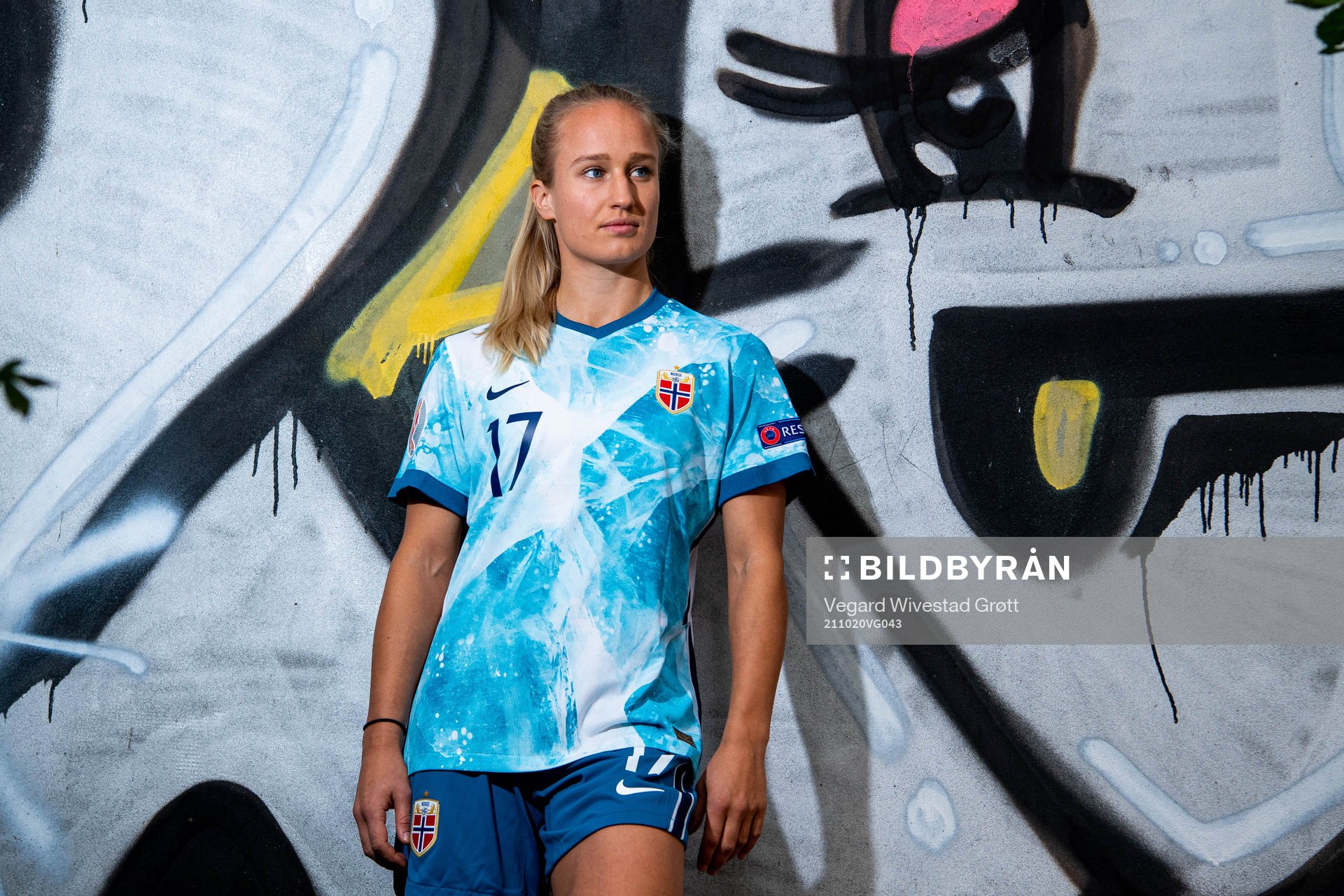 Maria Olsvik of the Norwegian women’s national football