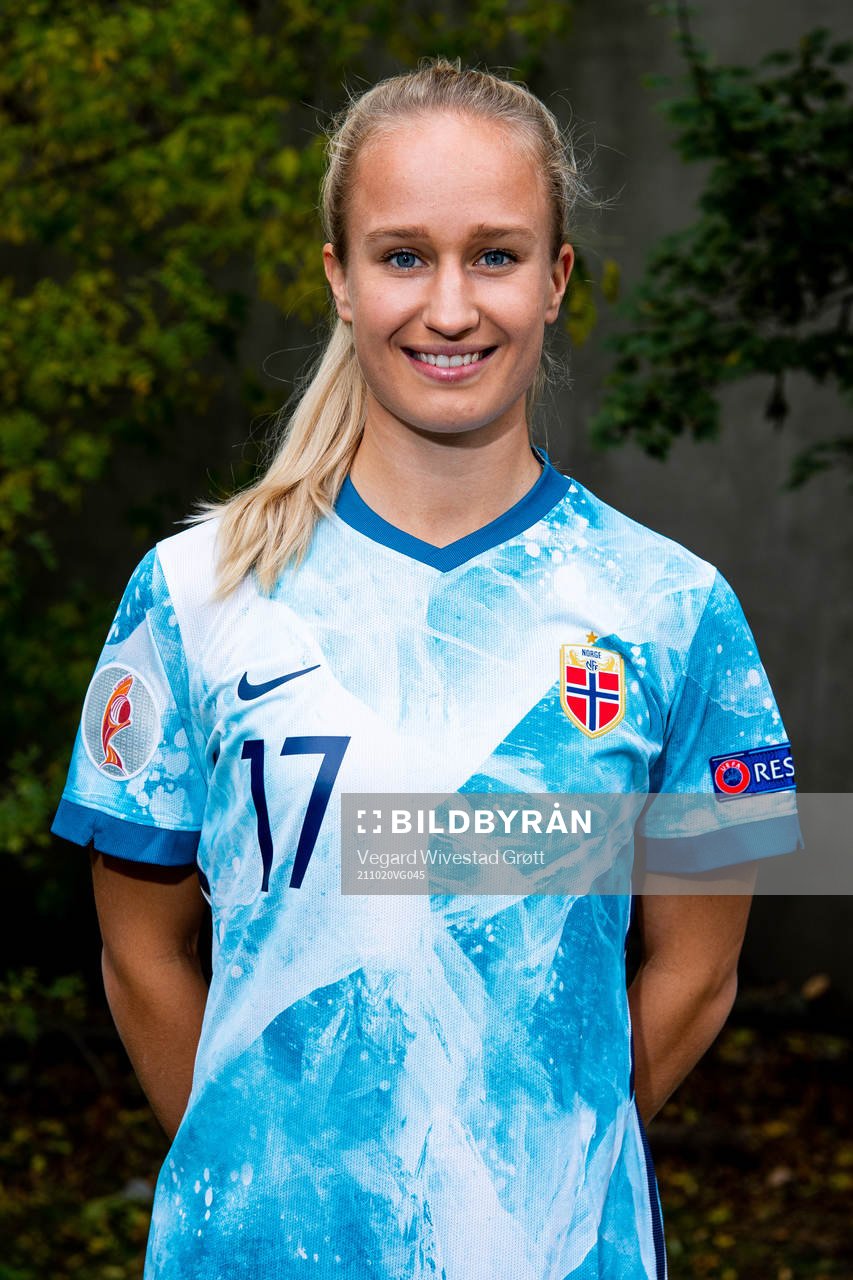 Maria Olsvik of the Norwegian women’s national football