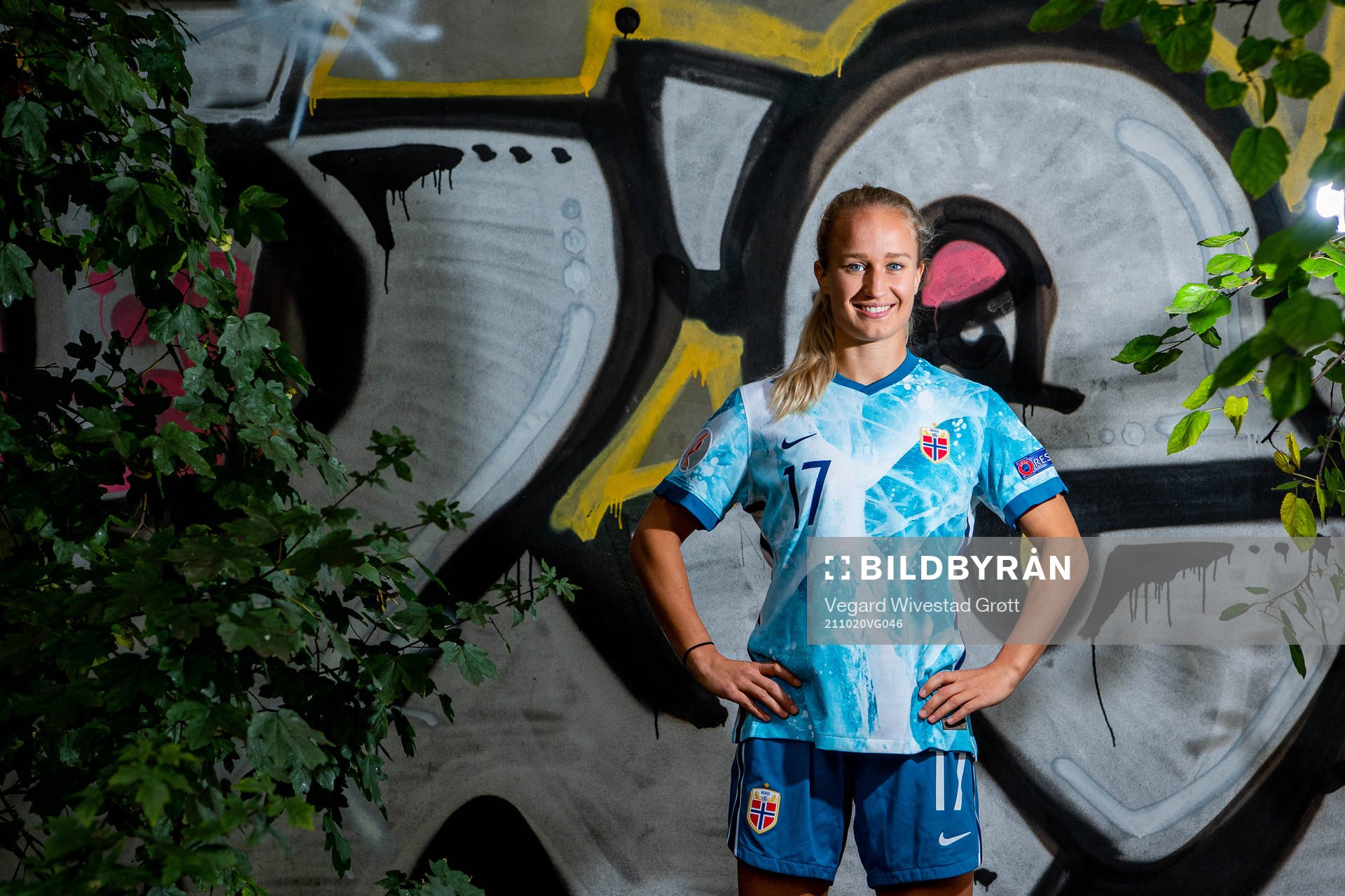 Maria Olsvik of the Norwegian women’s national football