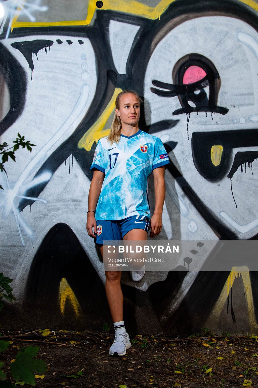 Maria Olsvik of the Norwegian women’s national football