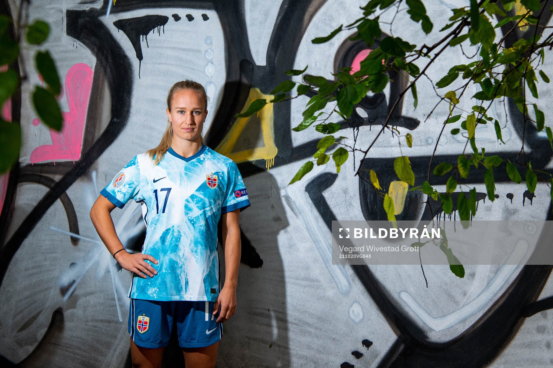 Maria Olsvik of the Norwegian women’s national football