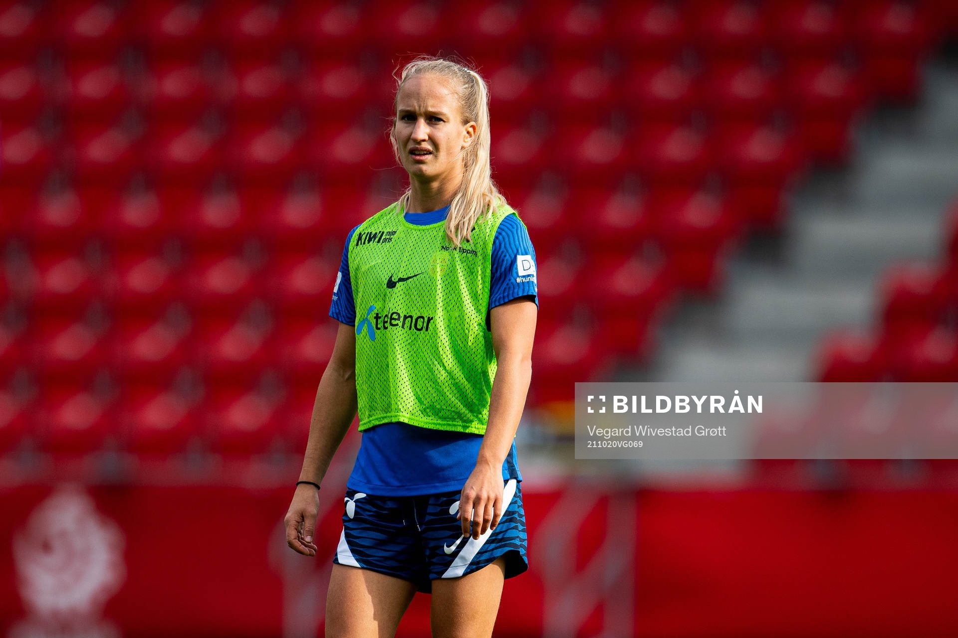 Maria Olsvik of the Norwegian women's national football team
