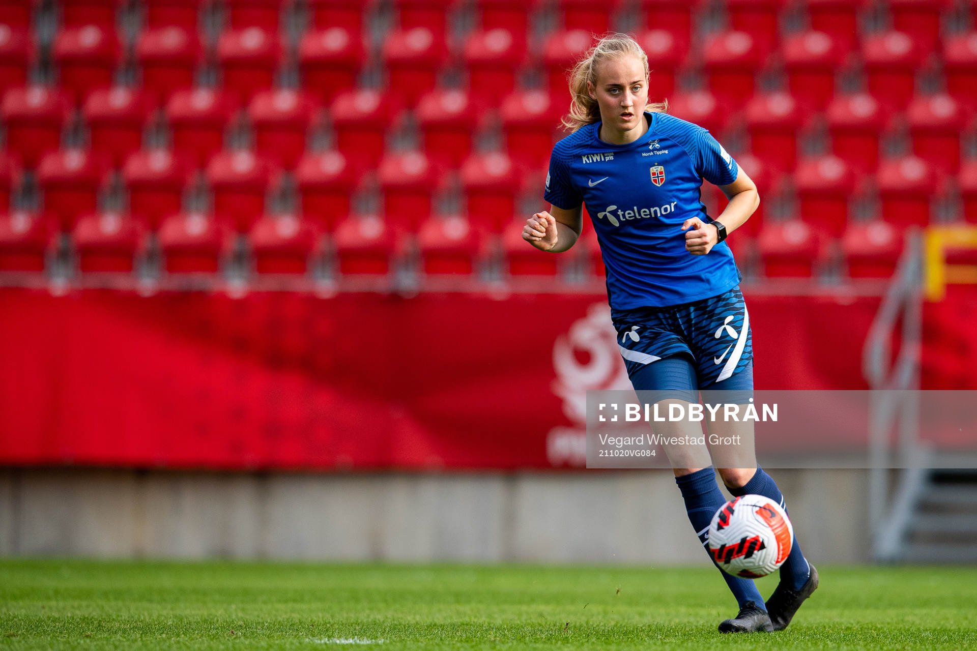 Emilie Bragstad of the Norwegian women's national football