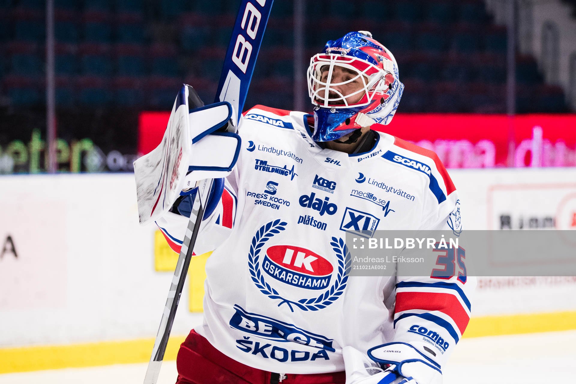 Oskarshamns målvakt Joe Cannata