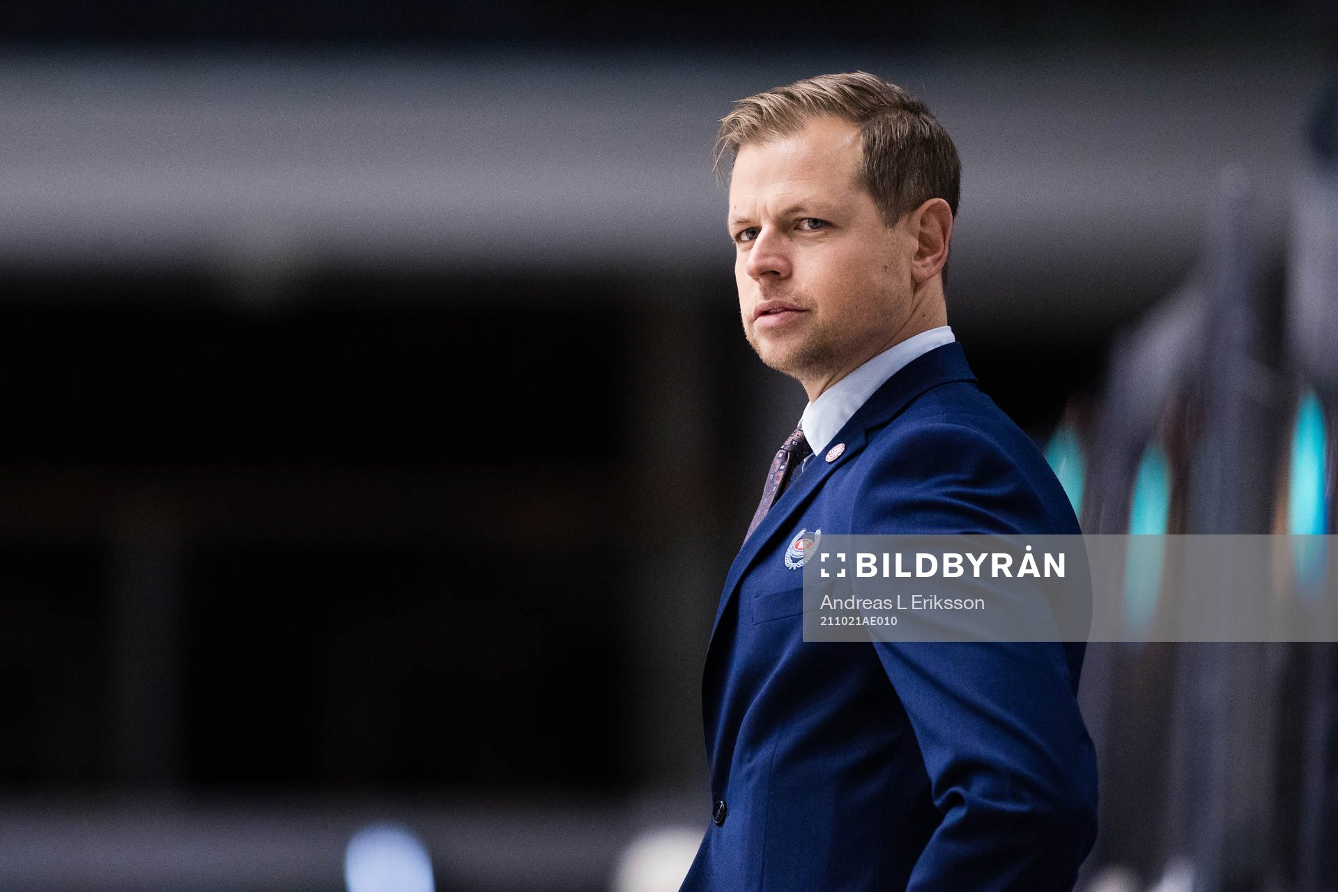 Oskarshamns tränare Martin Filander