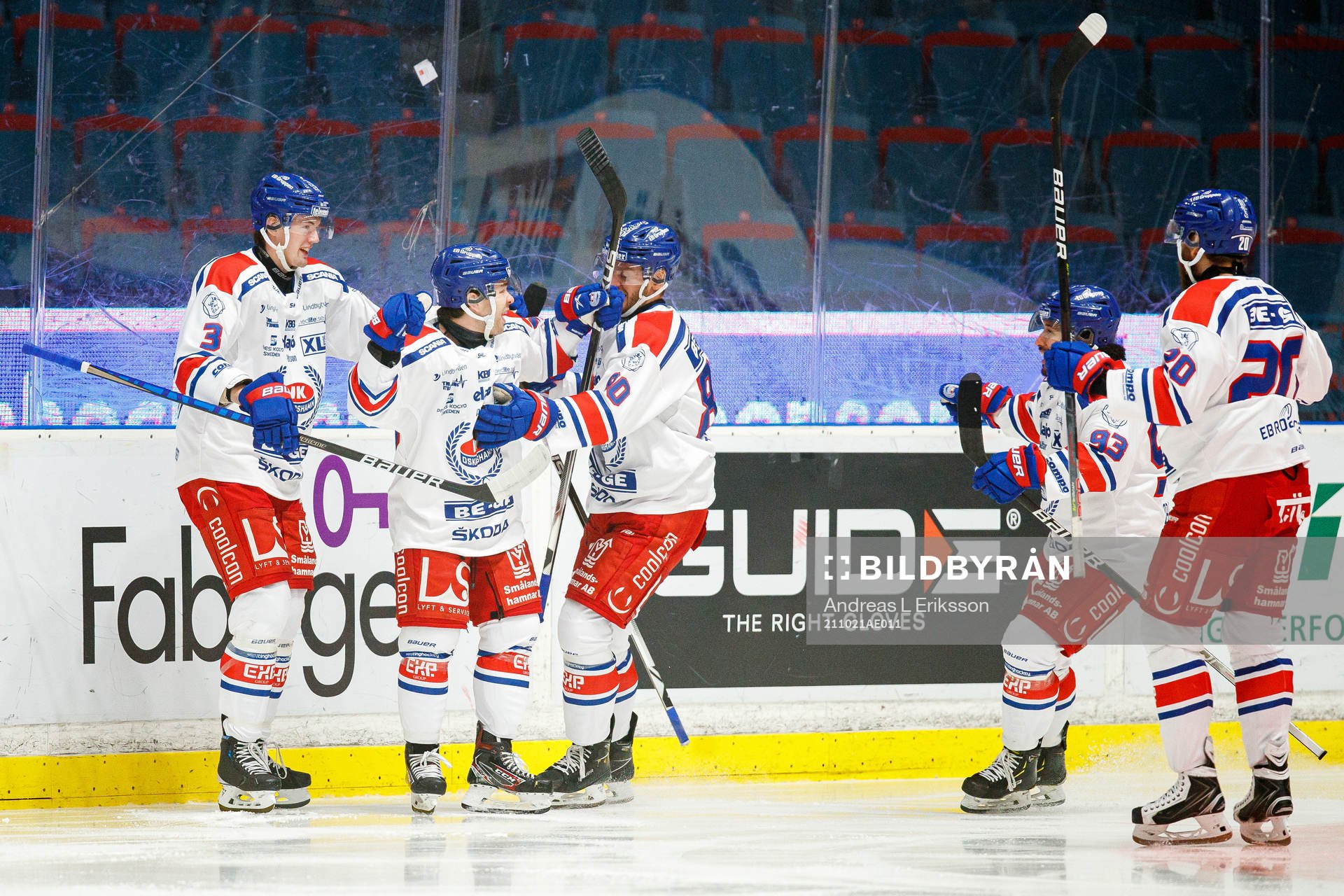 Oskarshamns David Quenneville jublar