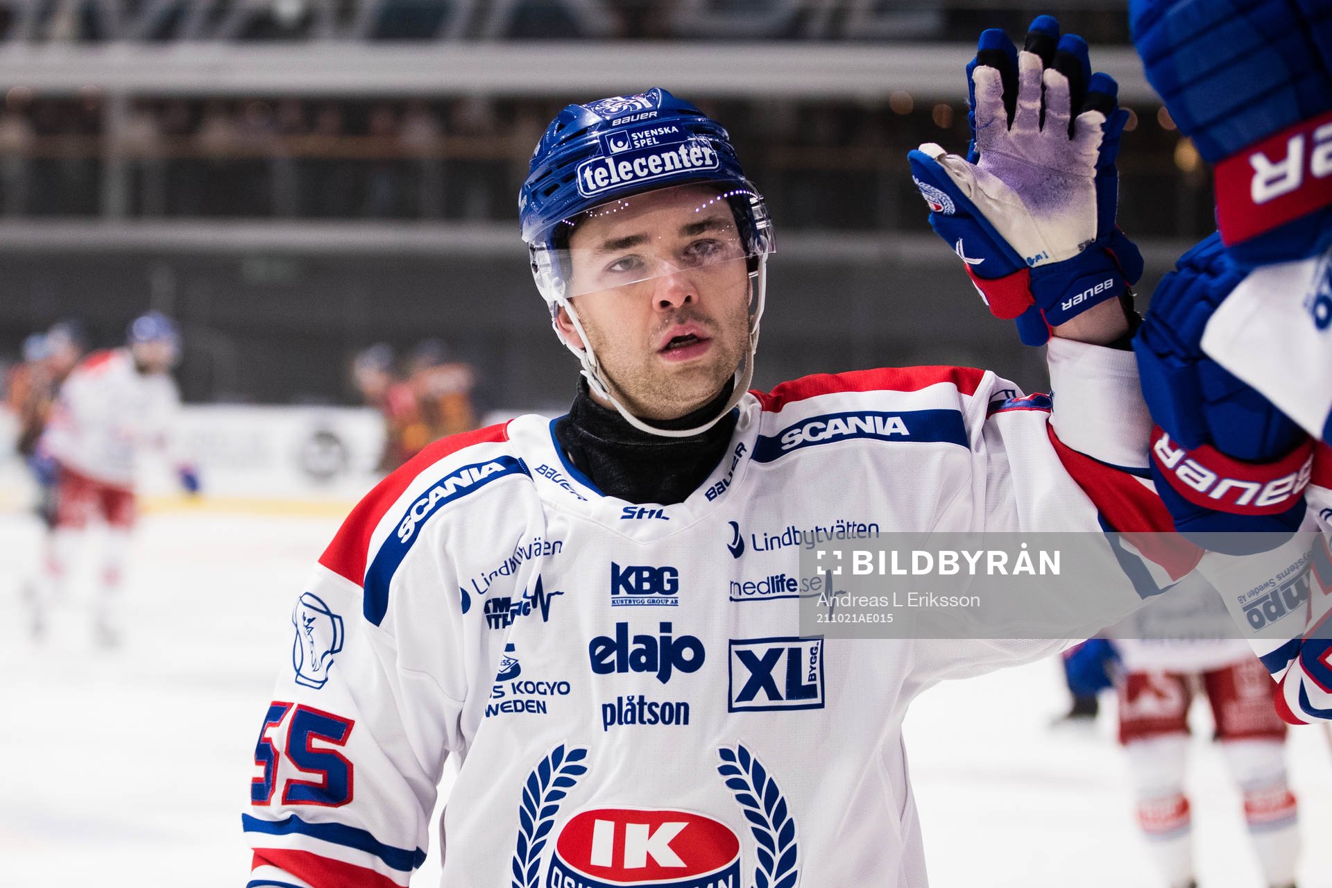 Oskarshamns David Quenneville jublar