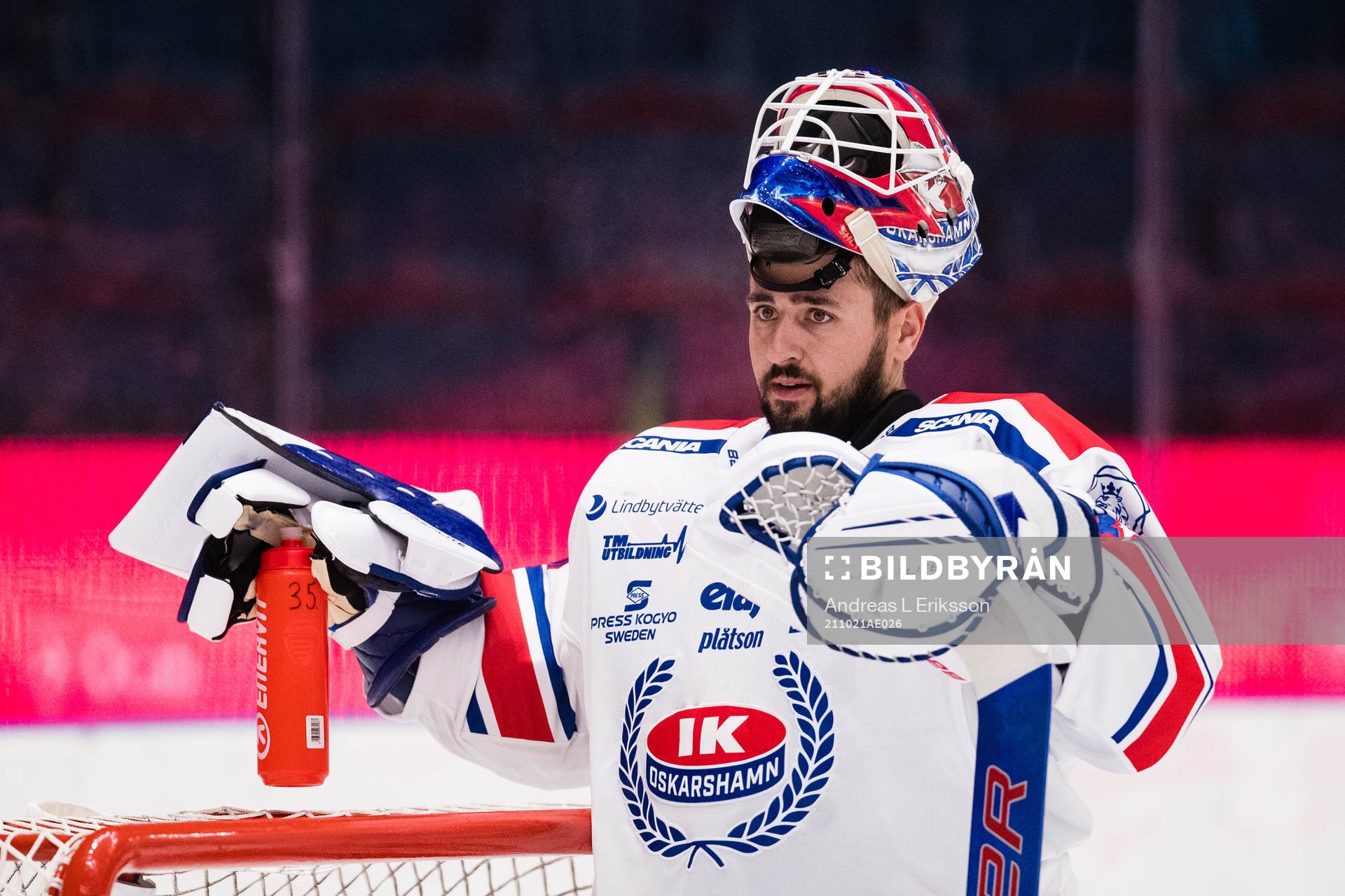 Oskarshamns målvakt Joe Cannata