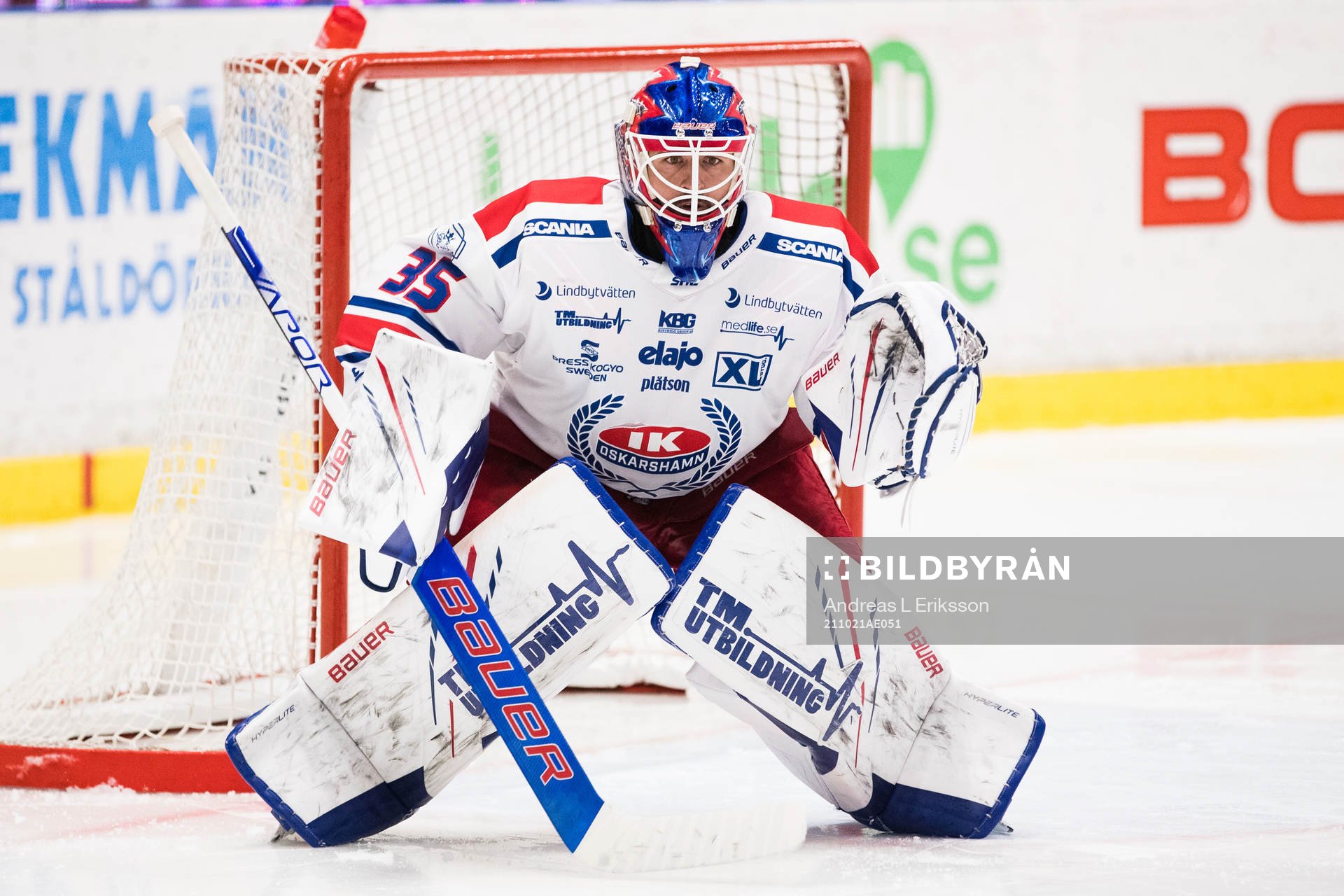 Oskarshamns målvakt Joe Cannata