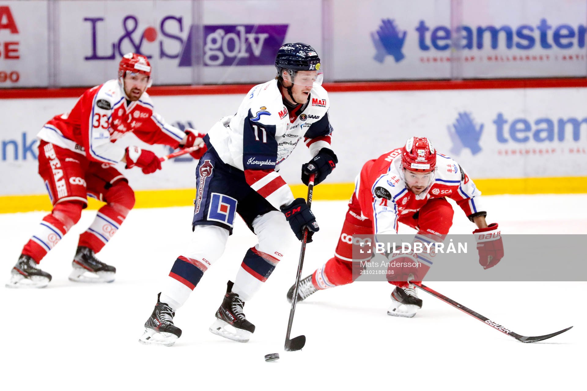 Linköpings Henrik Törnqvist och Timrås Tim Erixon