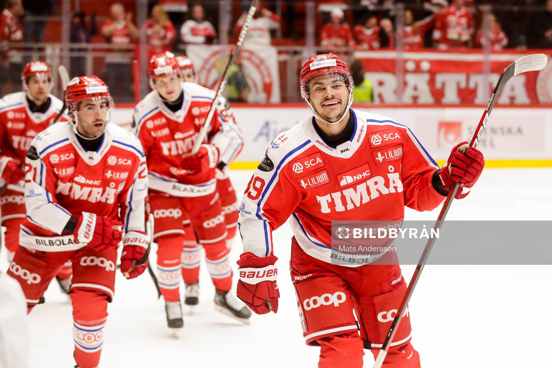Timrås Ty Rattie jublar