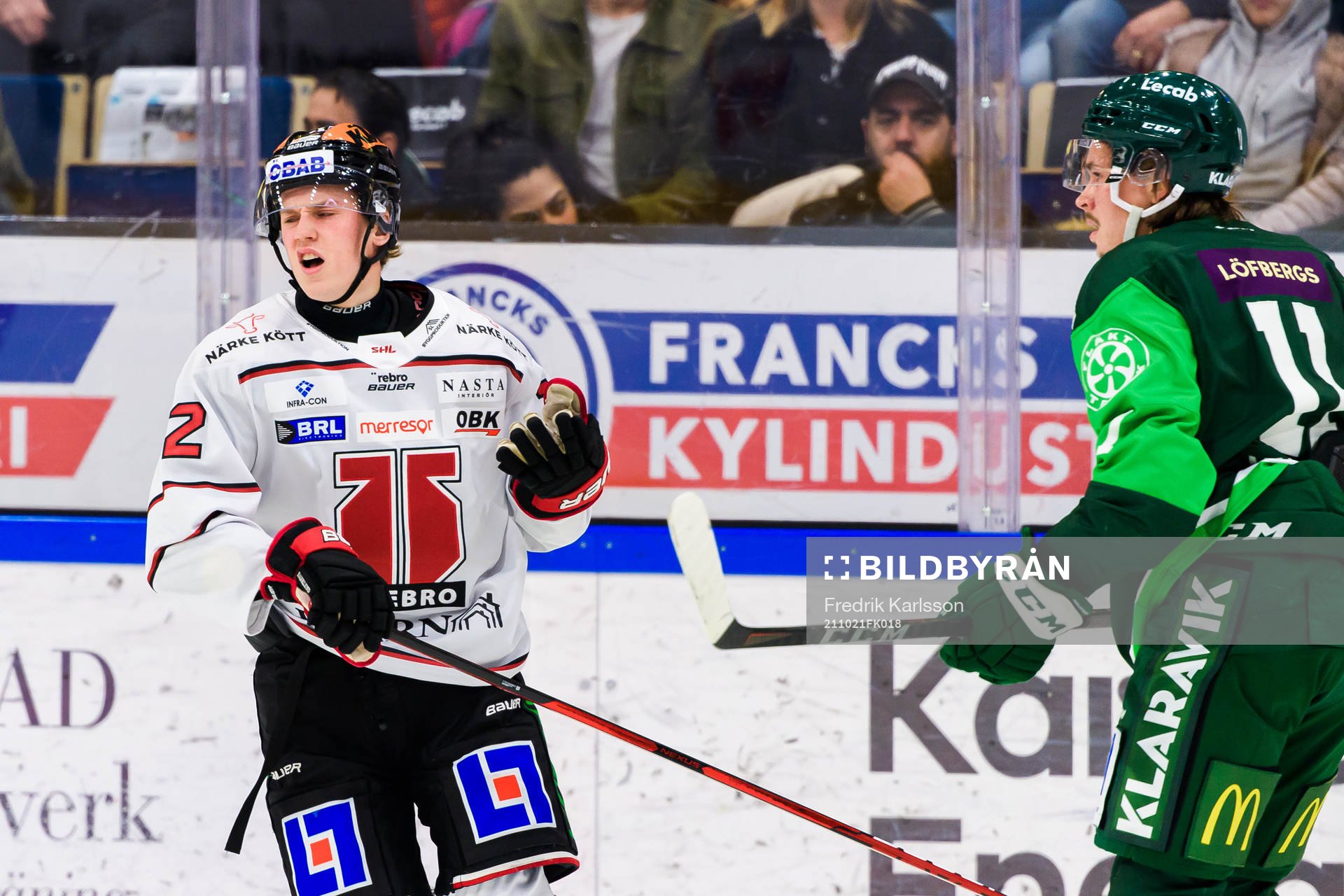 Örebros Filip Barklund har ont