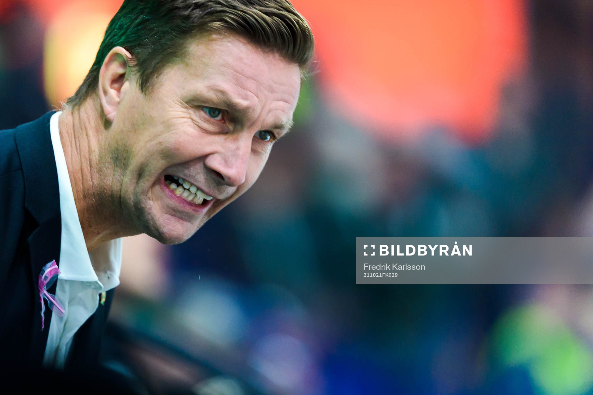 Färjestads tränare Johan Pennerborn