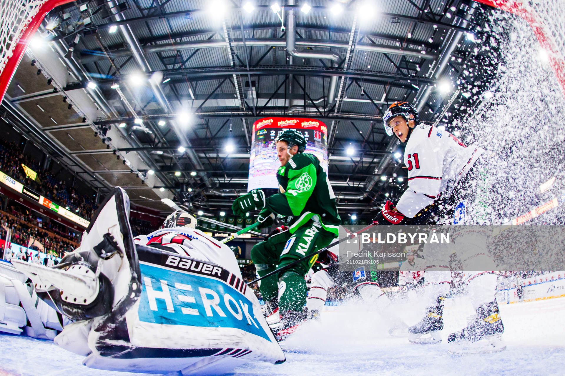 Färjestads Per Åslund och Örebros Kristian Näkyvä