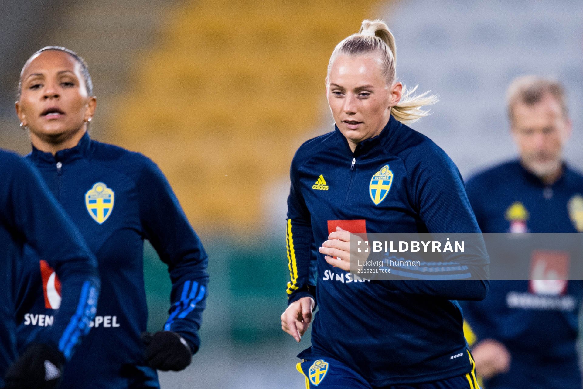 Stina Blackstenius of Sweden