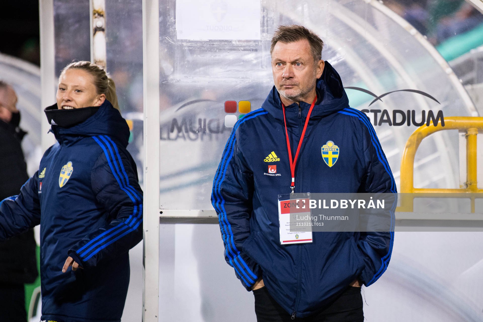 Peter Gerhardsson, head coach of Sweden prior to the FIFA